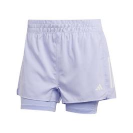 adidas Own the Run 2 in 1 Running Shorts Womens