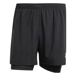 adidas Own the Run 2-in-1 Running Shorts Mens