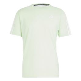 adidas Own the Run 3 Stripes T Shirt Mens