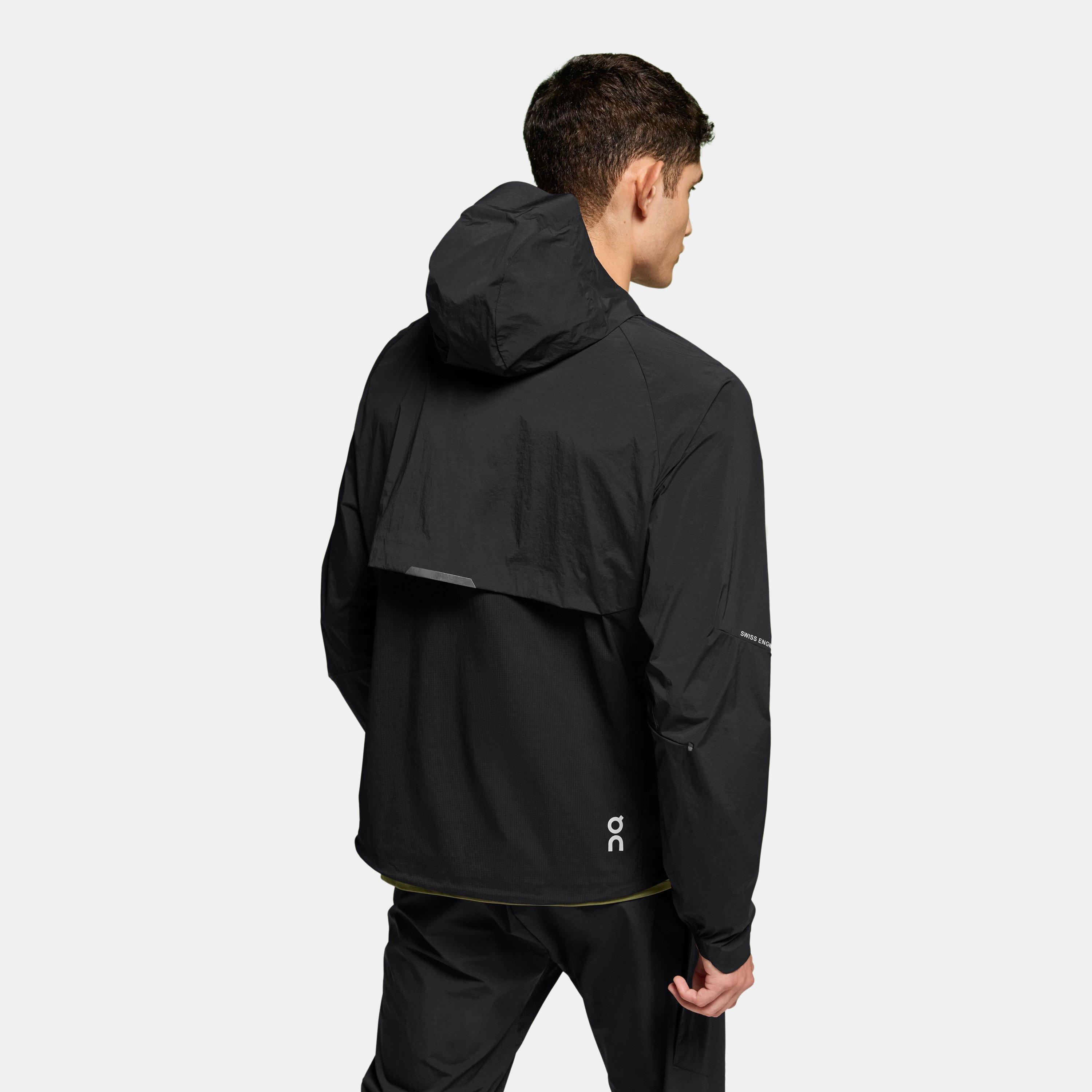 Nero - On - Men's Core Run Moisture-Wicking Reflective Jacket - 4