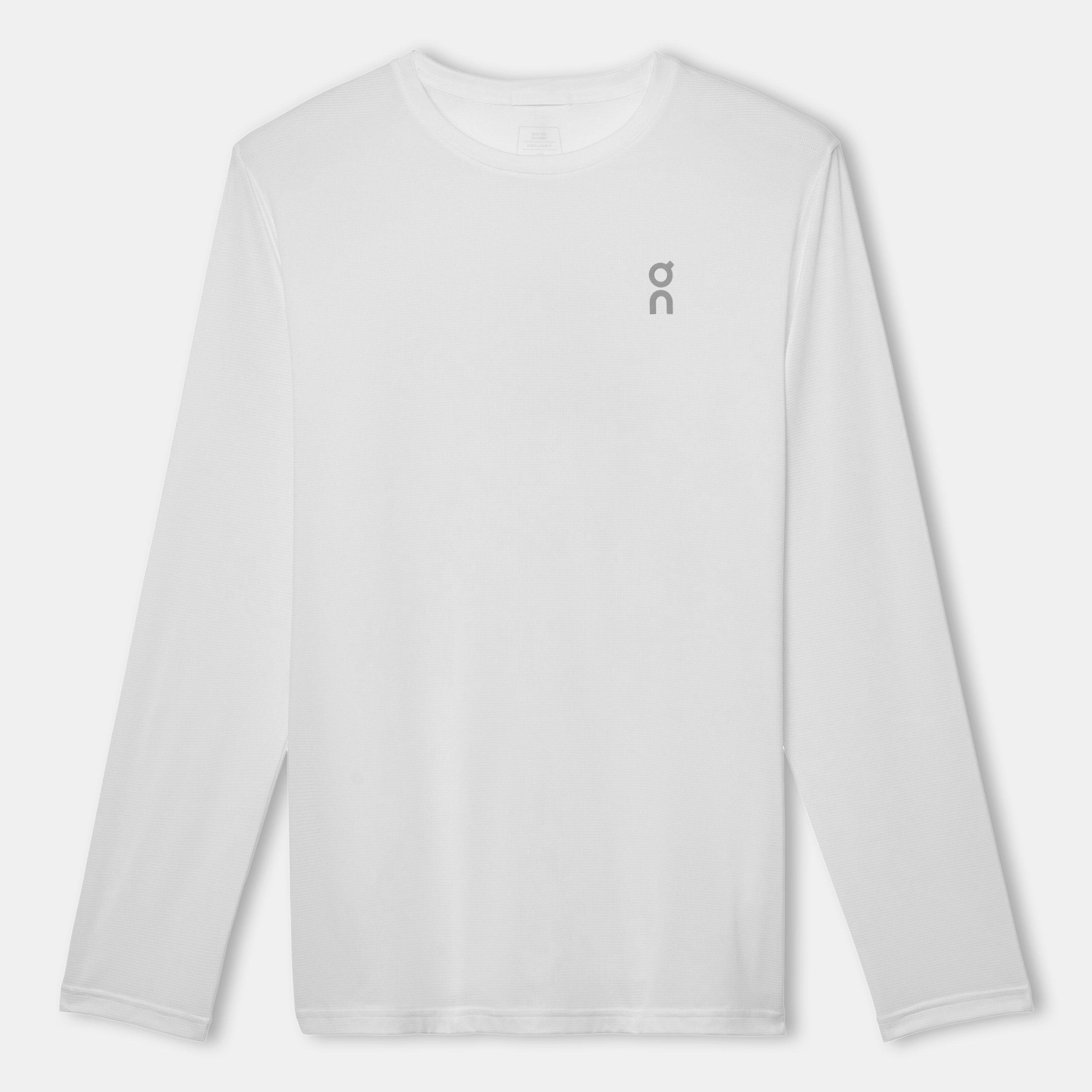 White - On - Men's Core Long-Sleeve Performance Running Tops - 2