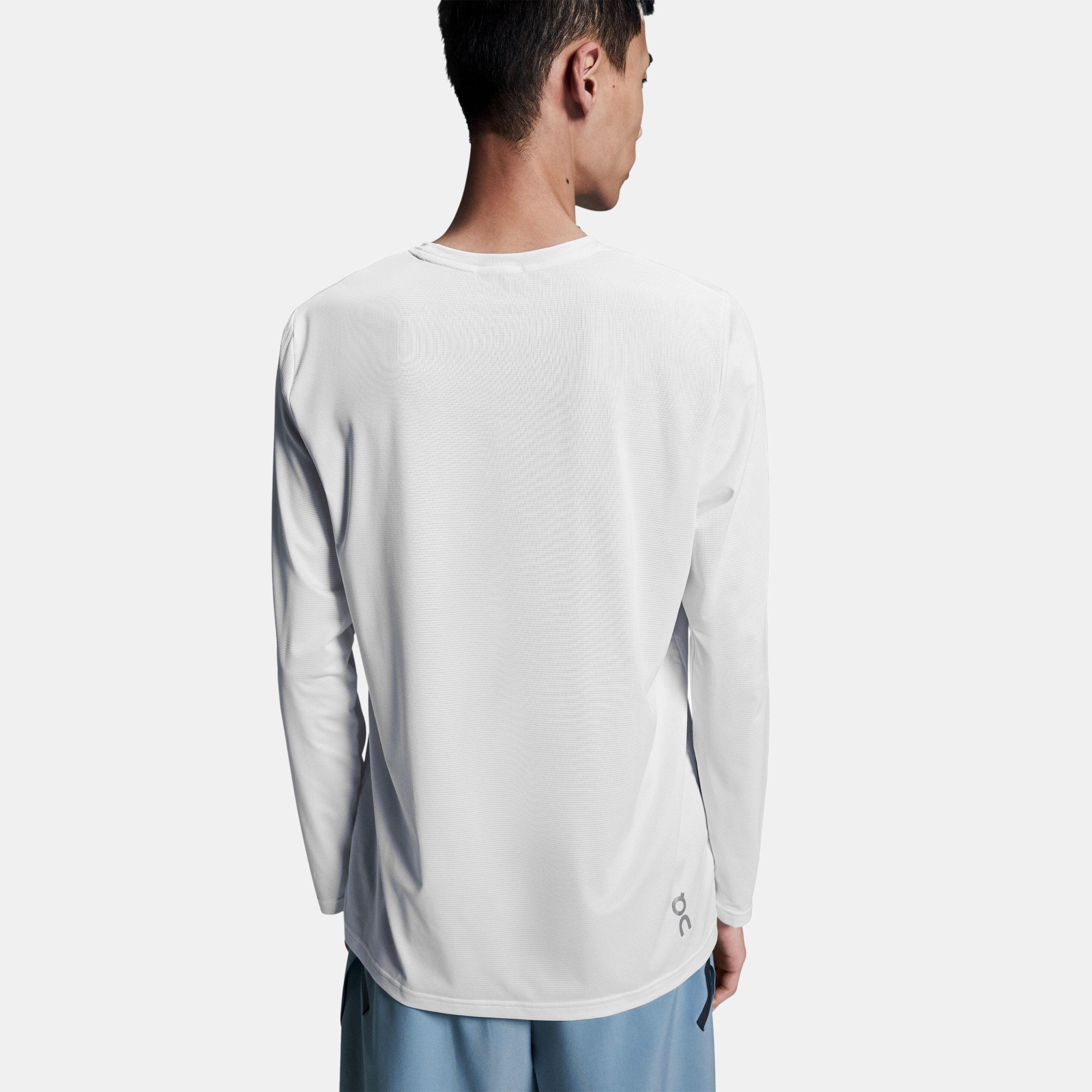 White - On - Men's Core Long-Sleeve Performance Running Tops - 3