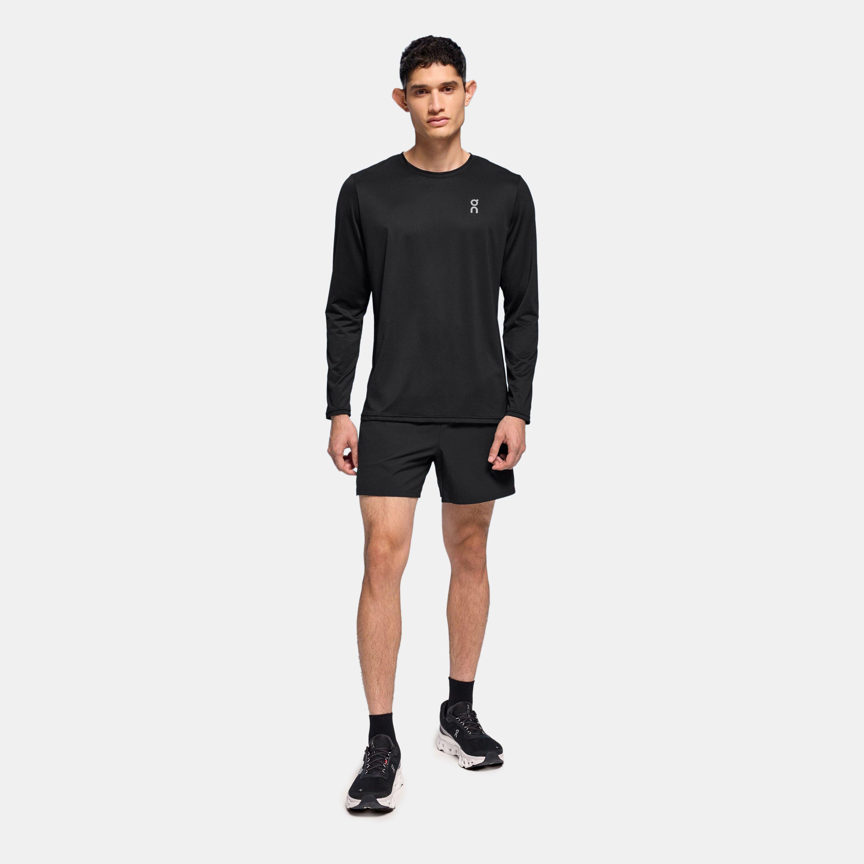 Zwart - On - Men's Core Long-Sleeve Performance Running Tops - 5