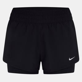 Nike One Women's Dri-FIT Mid-Rise 3 2-in-1 Shorts