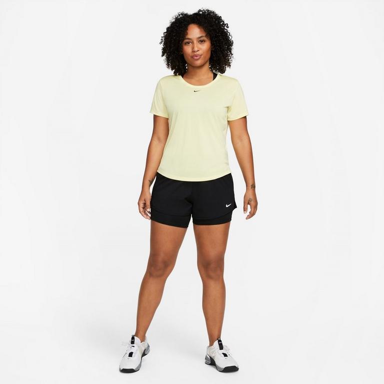Noir - Nike - One Women's Dri-FIT Mid-Rise 3 2-in-1 Shorts - 7