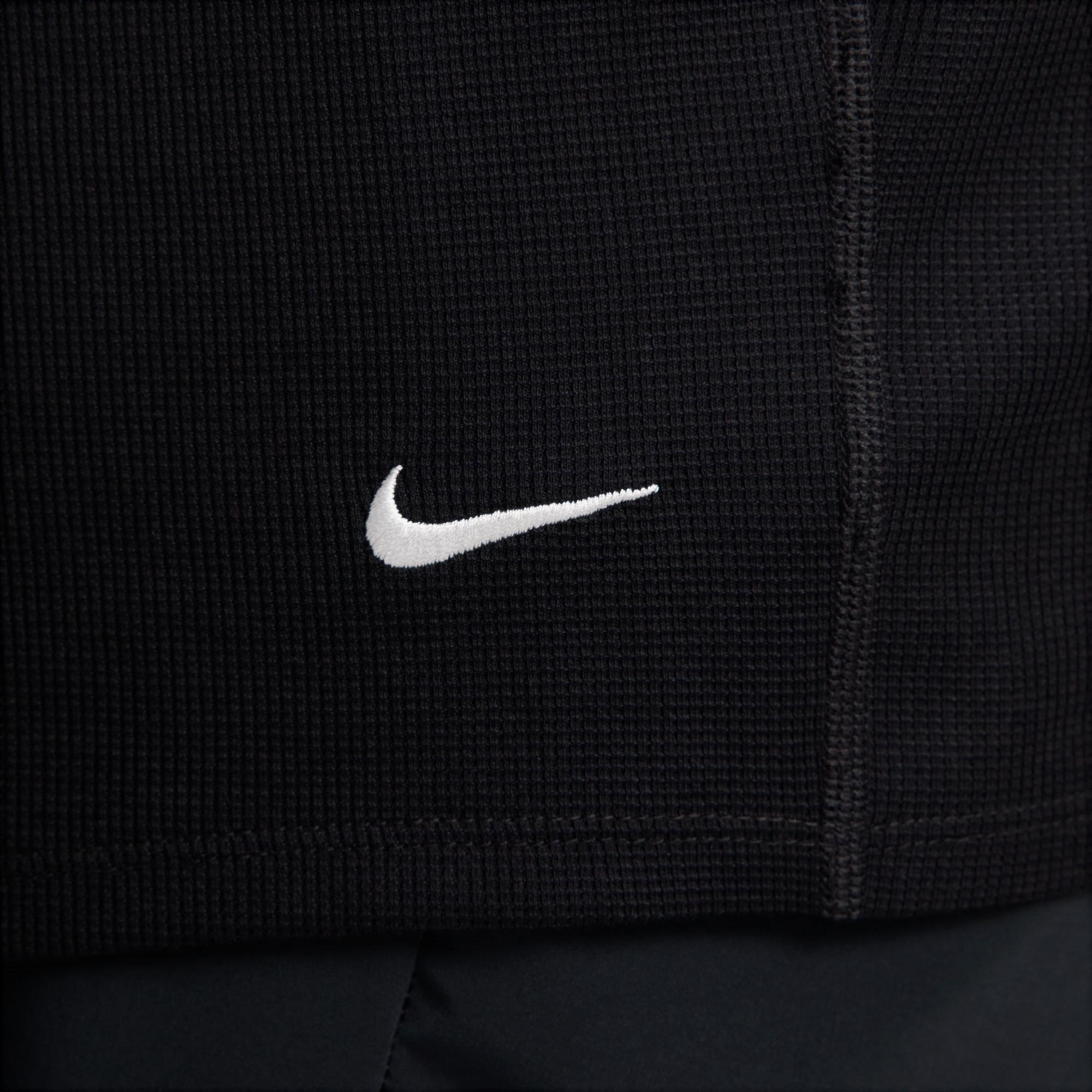 Blk/Smt Wht - Nike - Trail Long Sleeve Mid Layer T-Shirt - 14