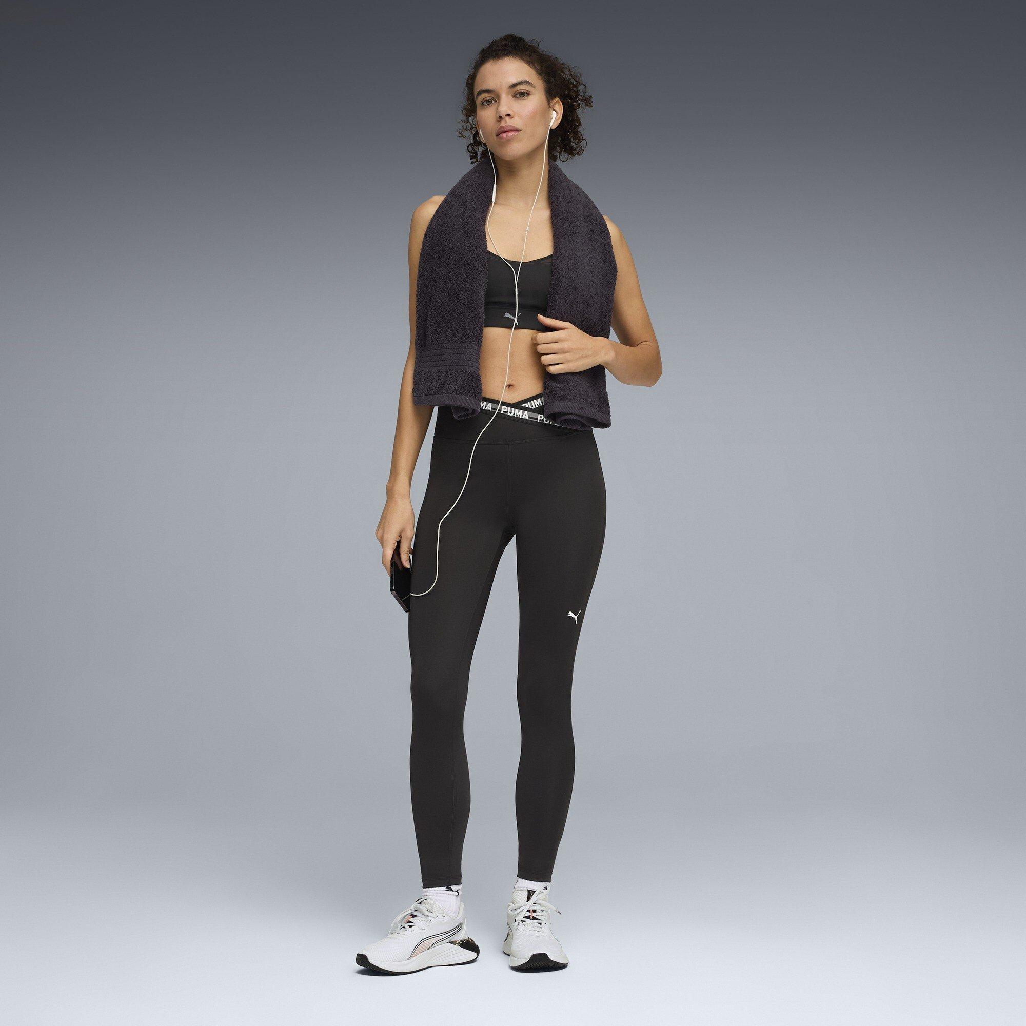 Puma Black - Puma - Men's Strong Compression-Fit Performance Tights - 7