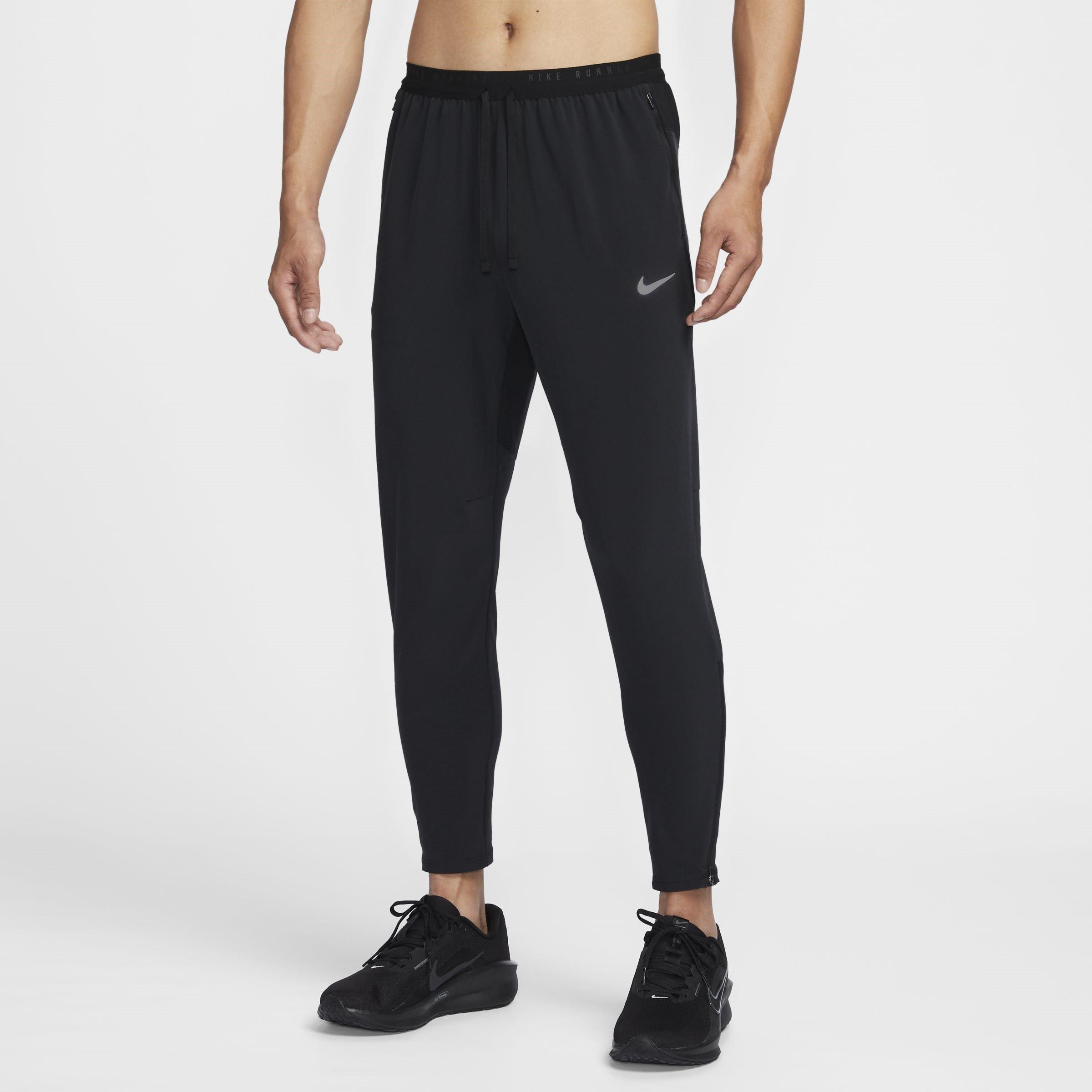 Black/R.Silver - Nike - Stride Mens Dri-FIT Woven Running Pants - 1
