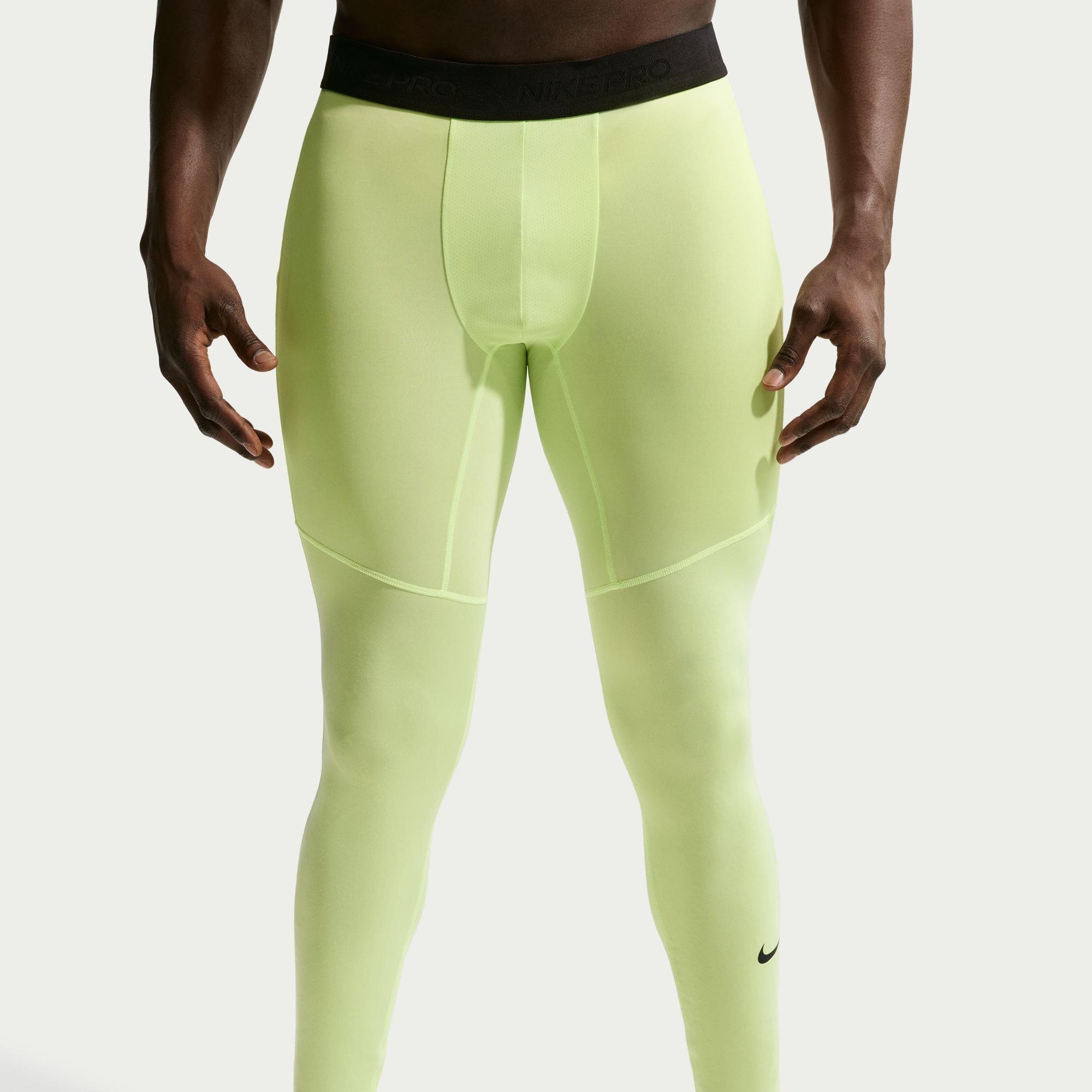 Nike Men's Liquid Lime Npt Df Tight Sn62 - L