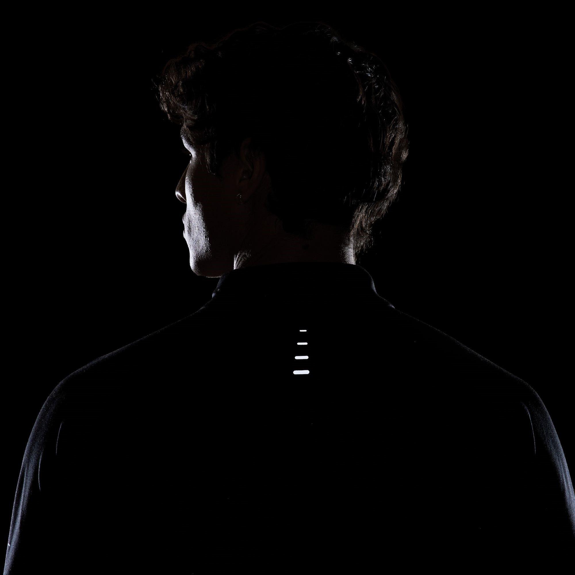 Negro - Nike - Stride Half Zip Top Mens - 15