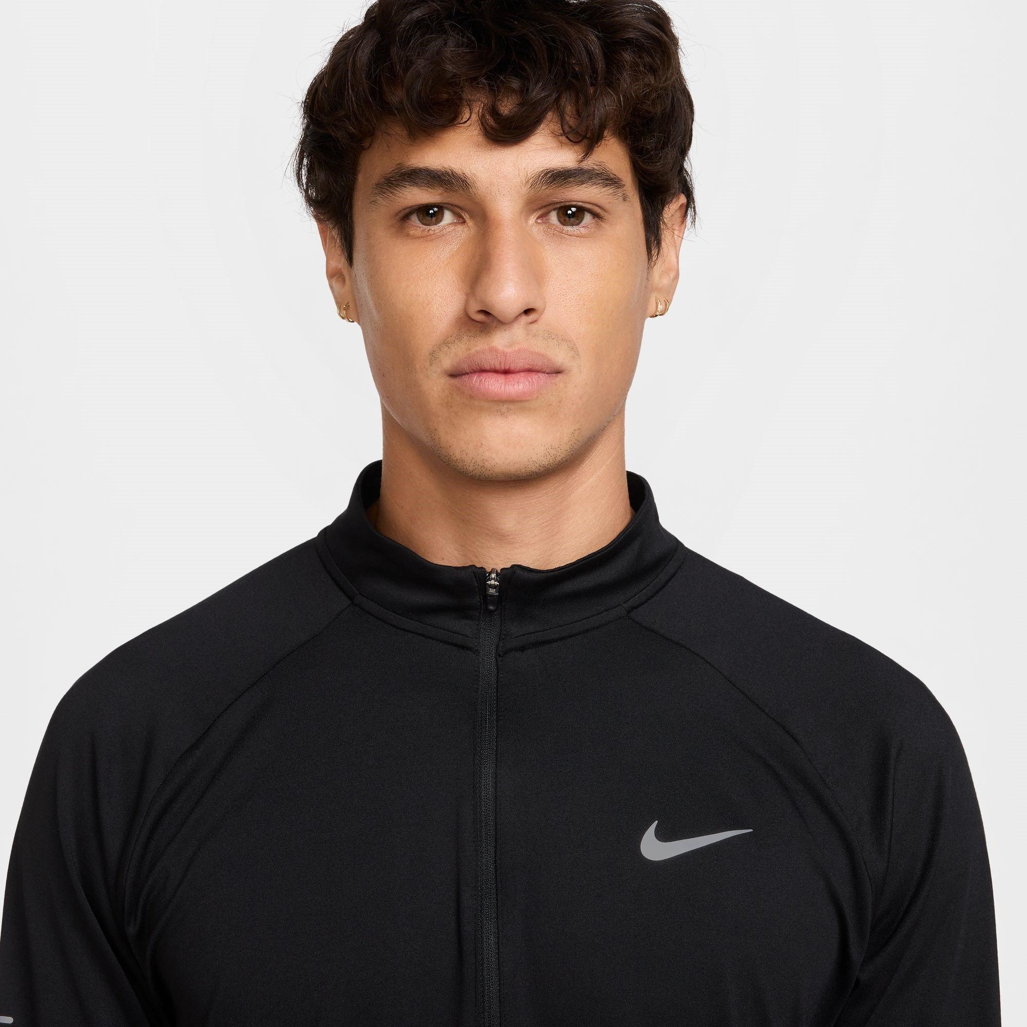 Negro - Nike - Stride Half Zip Top Mens - 3
