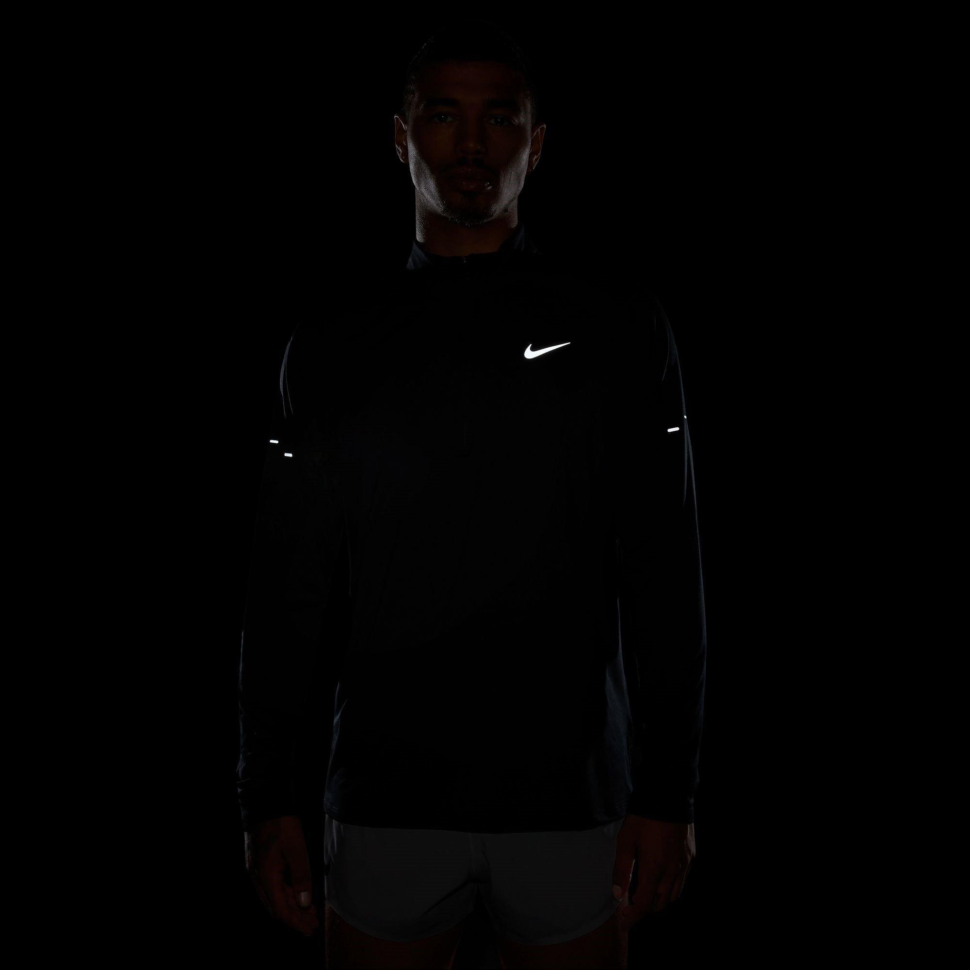 Negro - Nike - Stride Half Zip Top Mens - 4