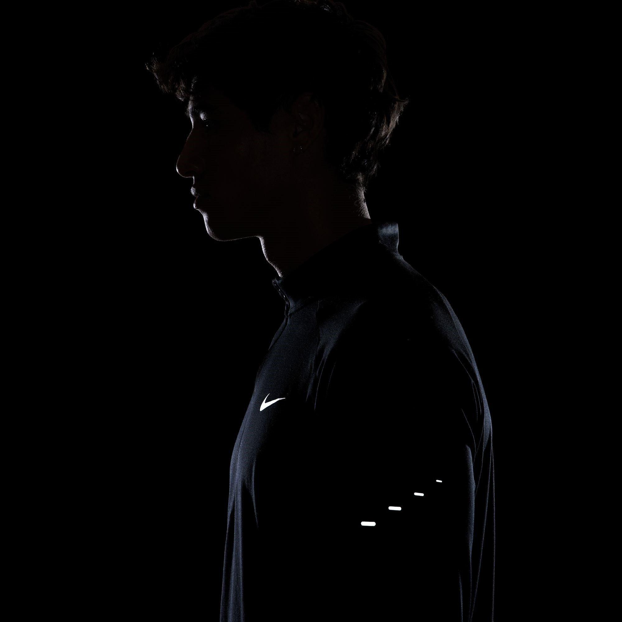 Negro - Nike - Stride Half Zip Top Mens - 10