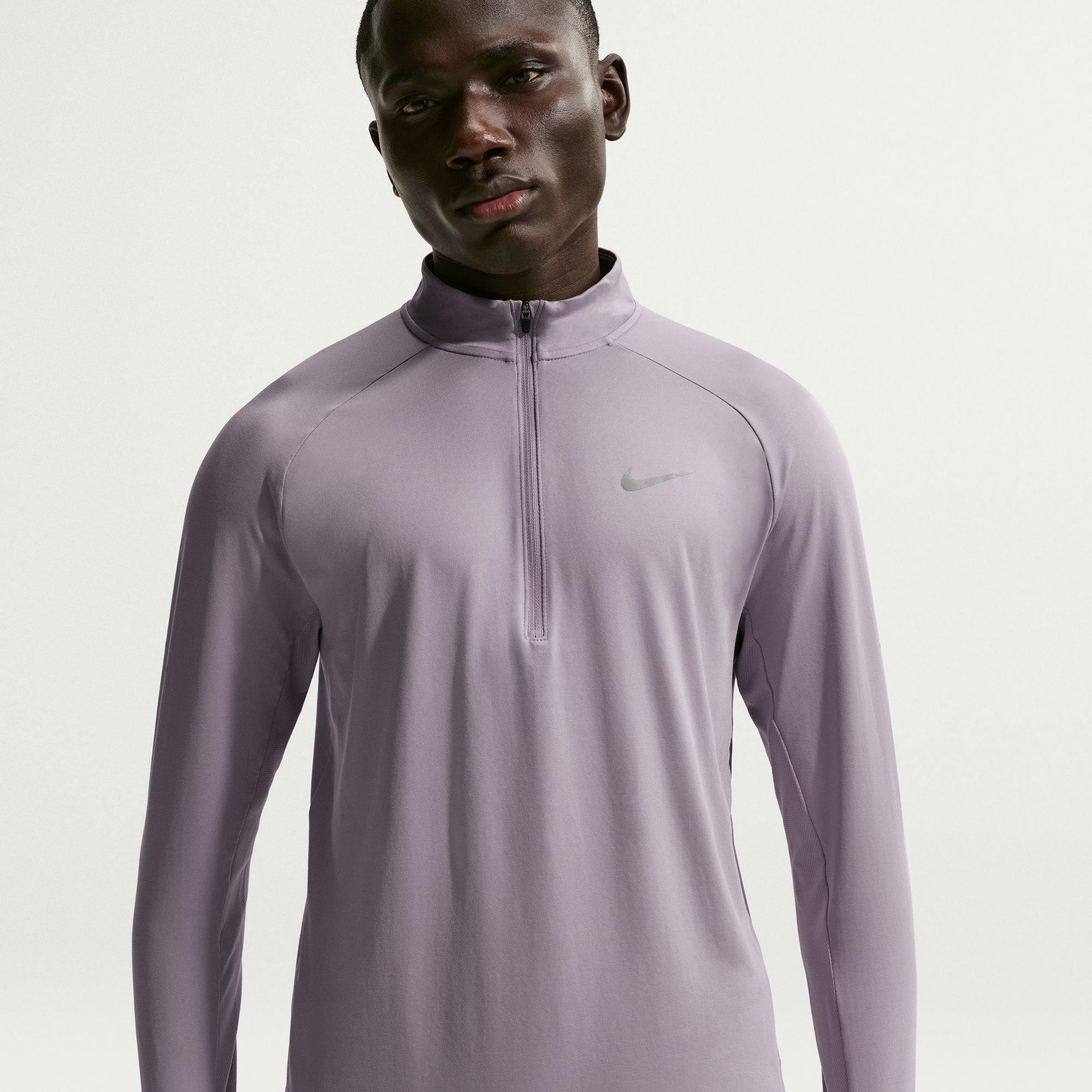 Nike Men's Stride Half Zip Top - Violet Ore - 2XL