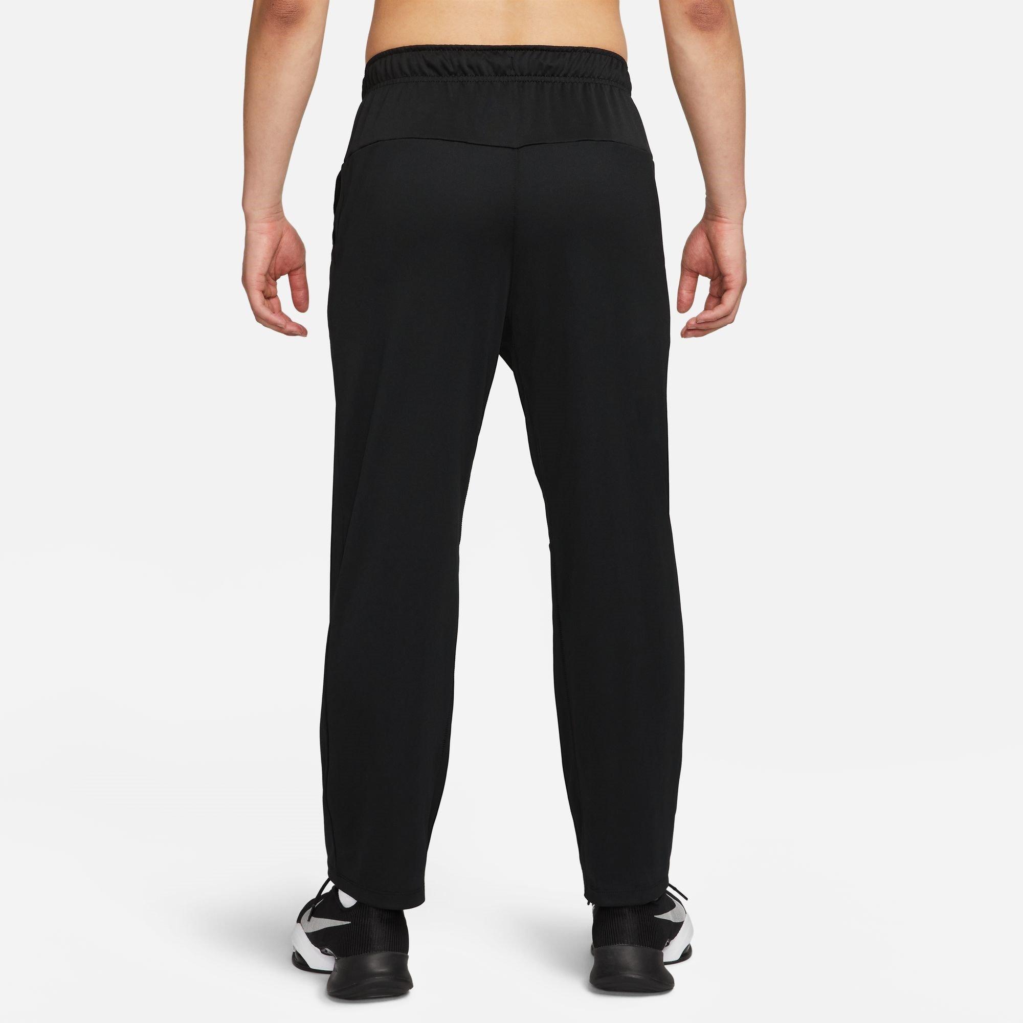 Black/White - Nike - Nike Totality Dri FIT Mens Open Hem Versatile Performance Pants - 2