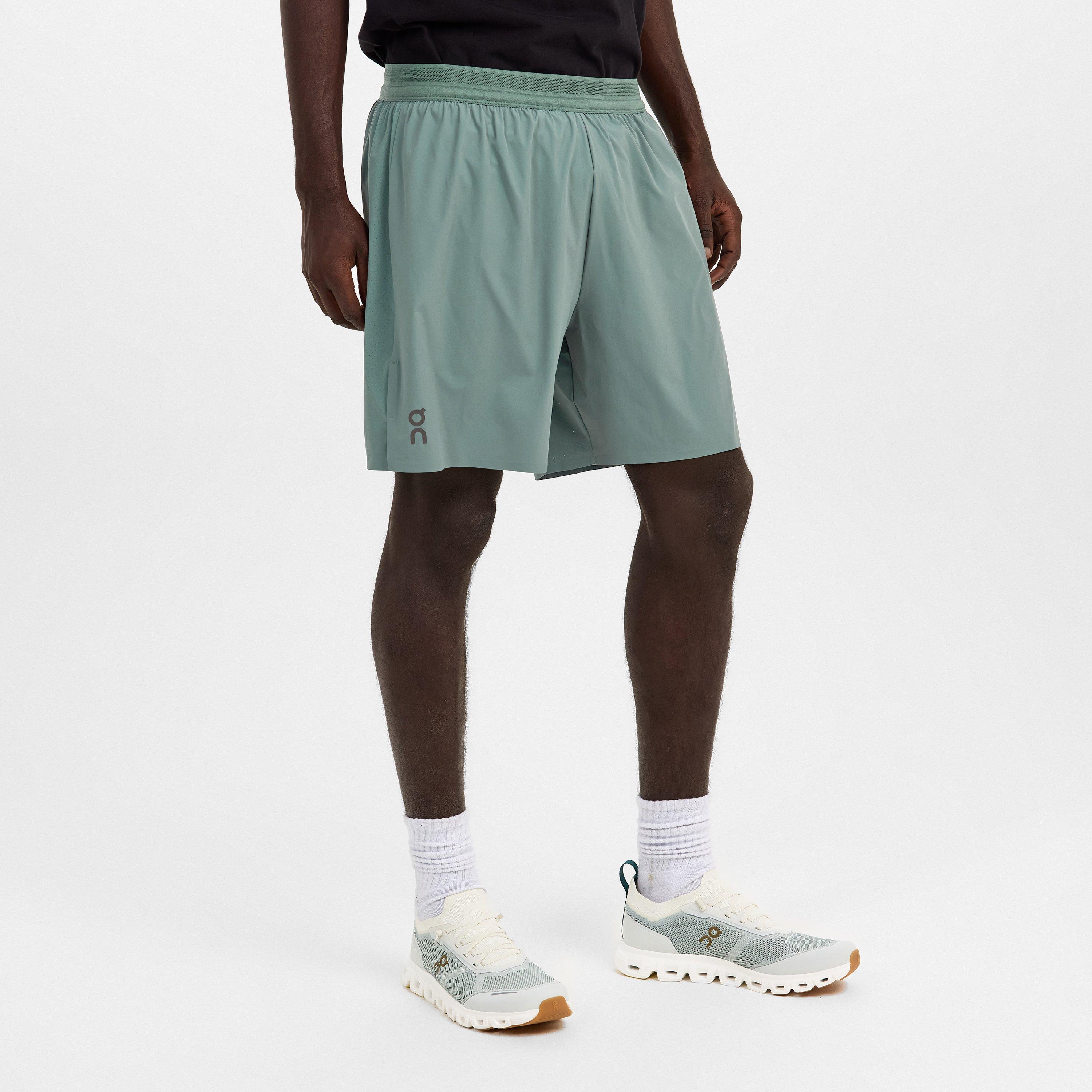 Olive - On - Performance 7 Inch Shorts Mens - 3