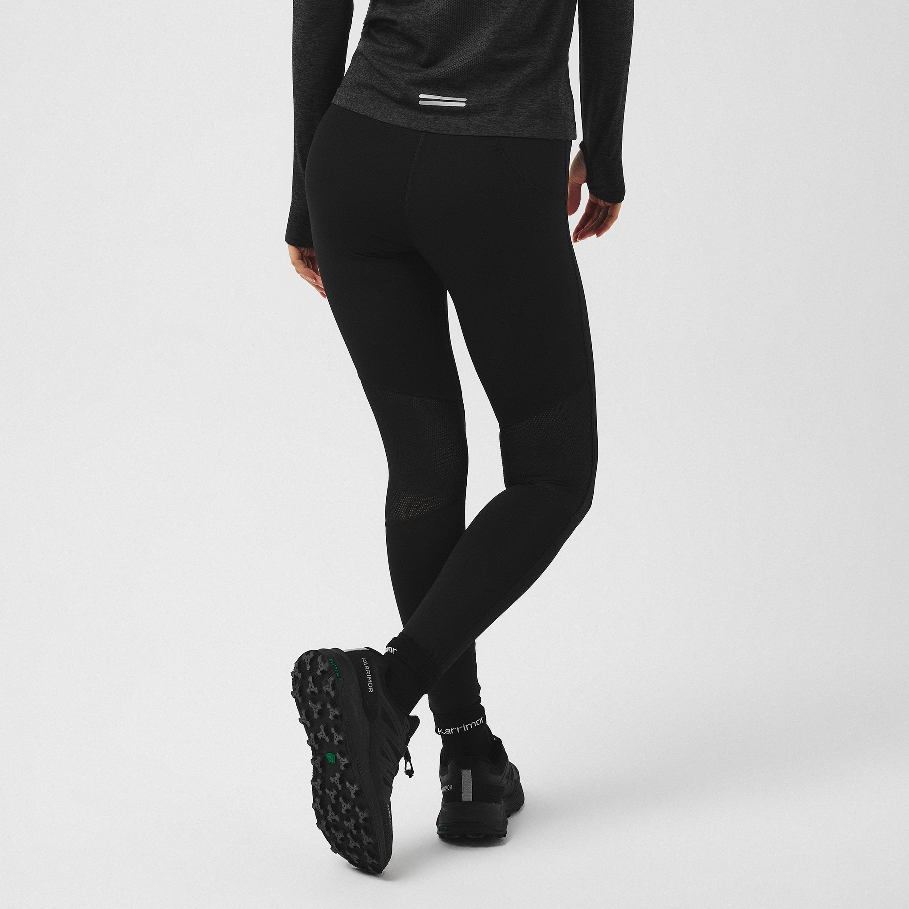 Zwart - Karrimor - X Lite Running Tights Mens - 4