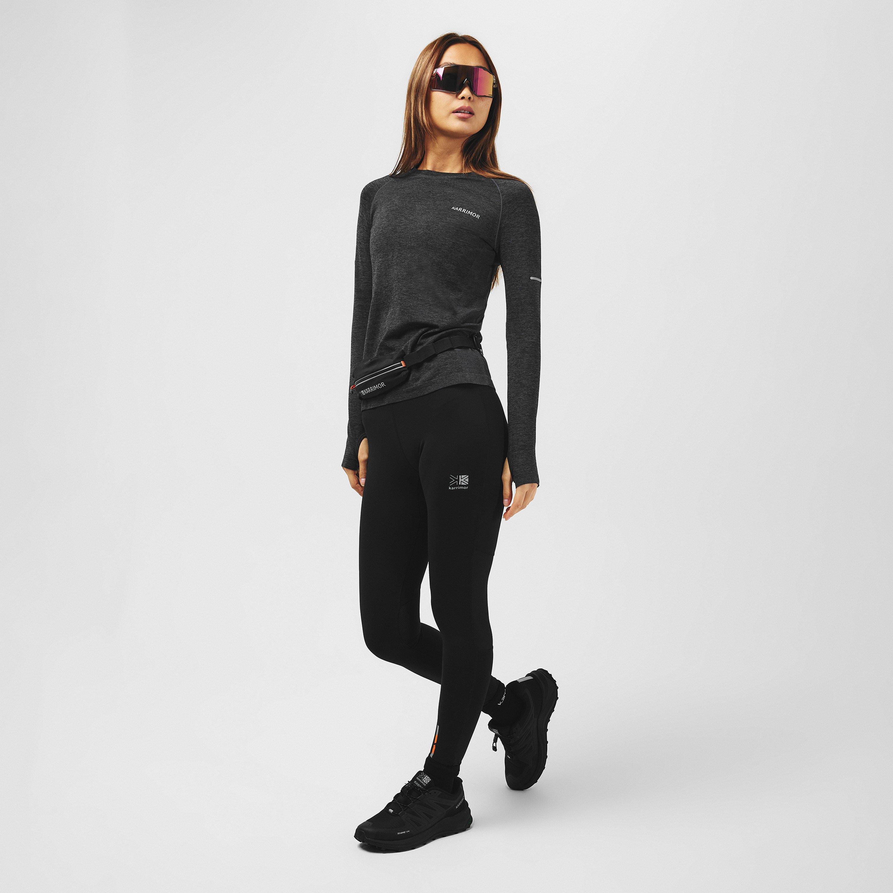 Zwart - Karrimor - X Lite Running Tights Mens - 7