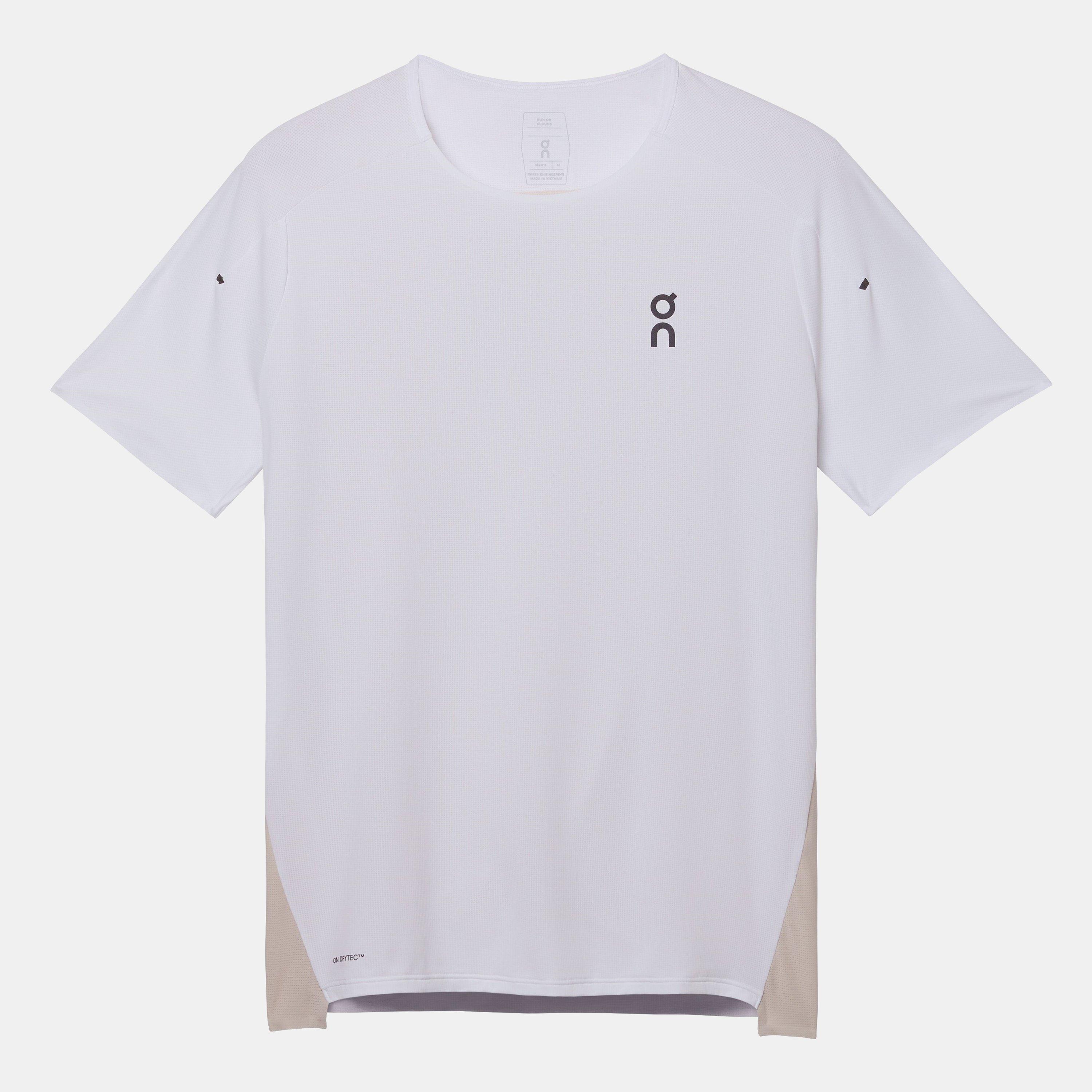 White Silver - On - Men's Short-Sleeve Performance Running Top - 2