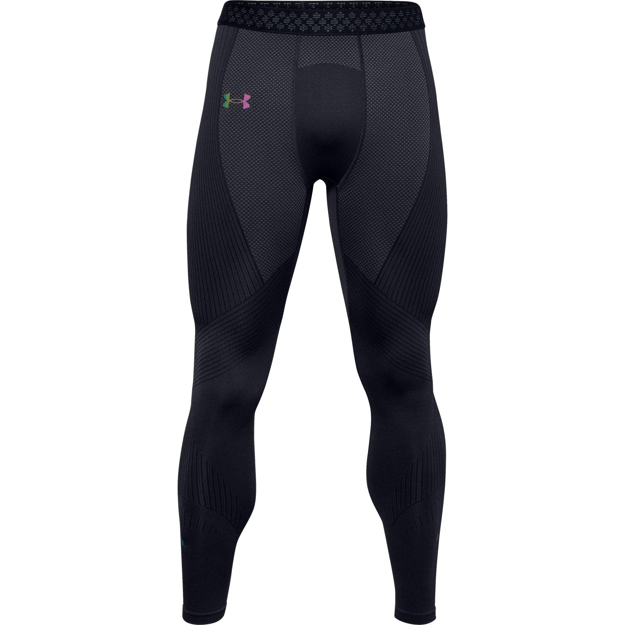 Black - Under Armour - Rush Seamless Leggings Mens - 1