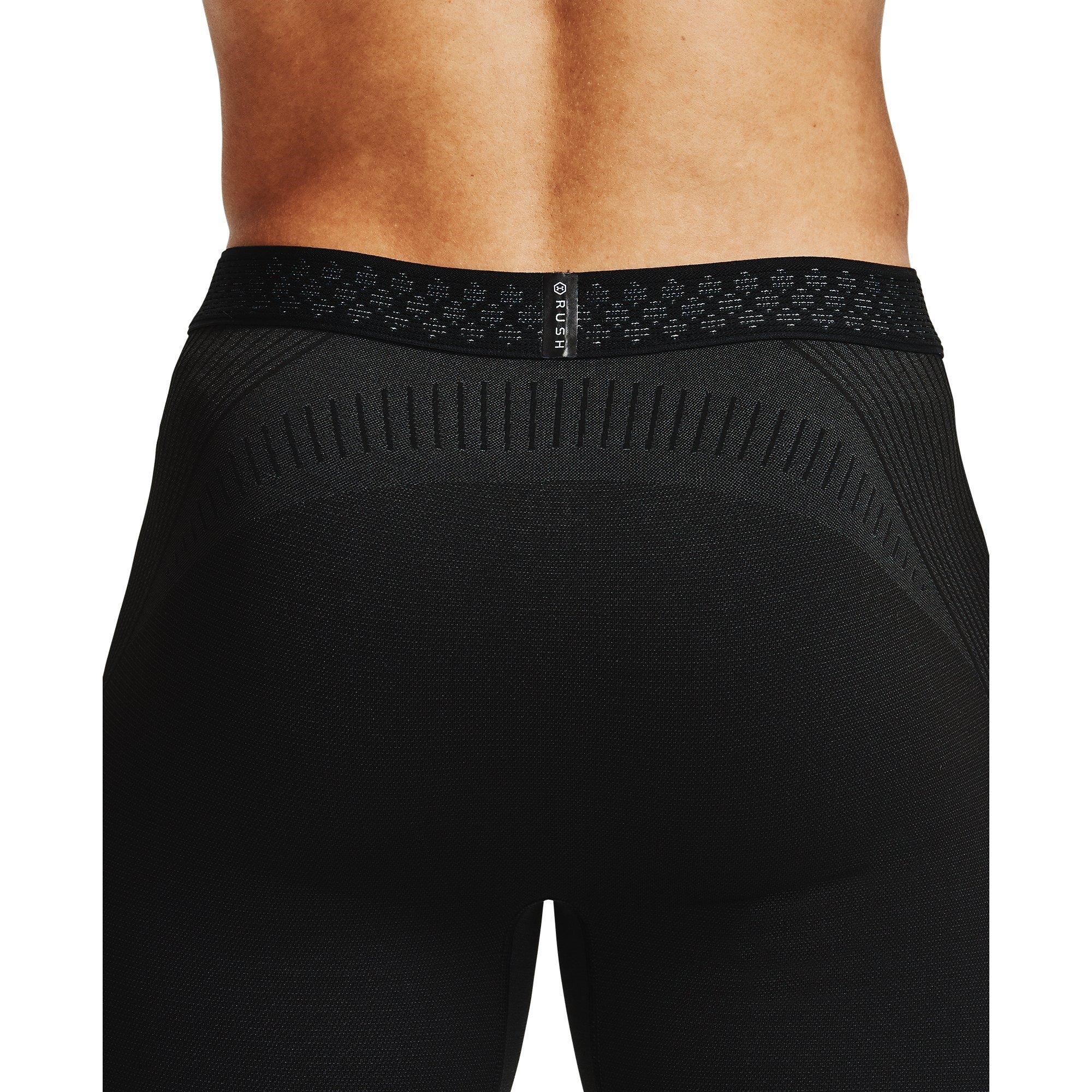 Black - Under Armour - Rush Seamless Leggings Mens - 6