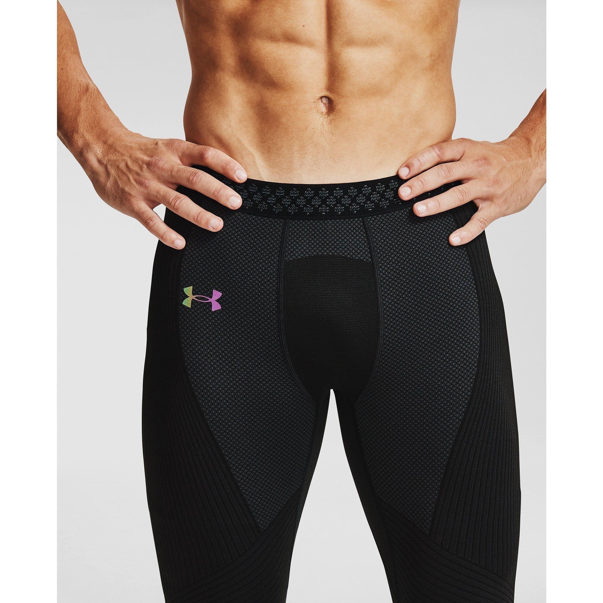 Black - Under Armour - Rush Seamless Leggings Mens - 8