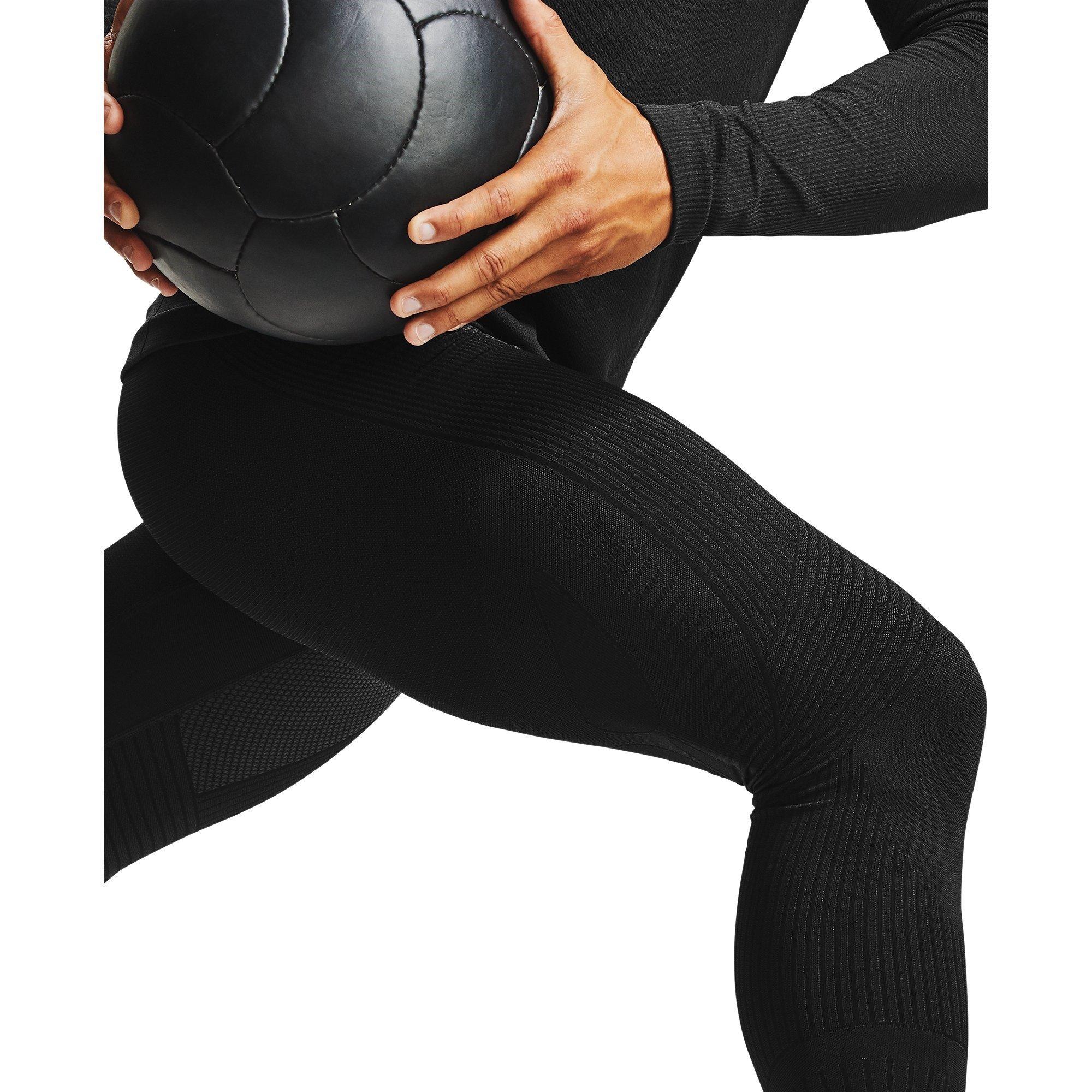 Black - Under Armour - Rush Seamless Leggings Mens - 9