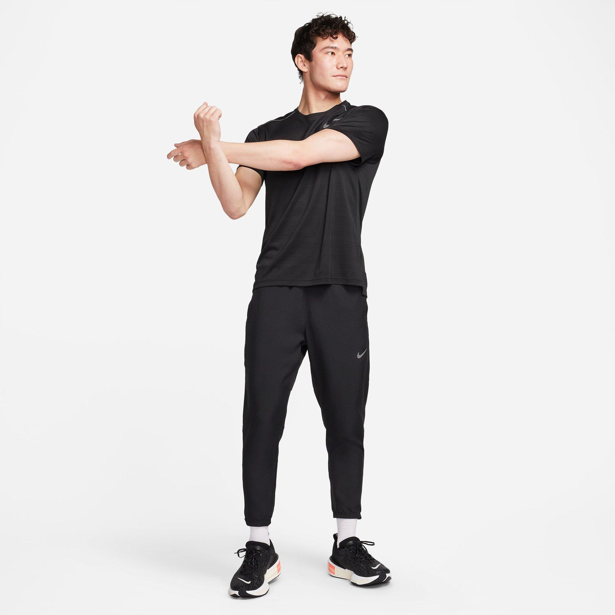 Black/Ref.Silv - Nike - Challenger Mens Dri FIT Woven Running Pants - 3
