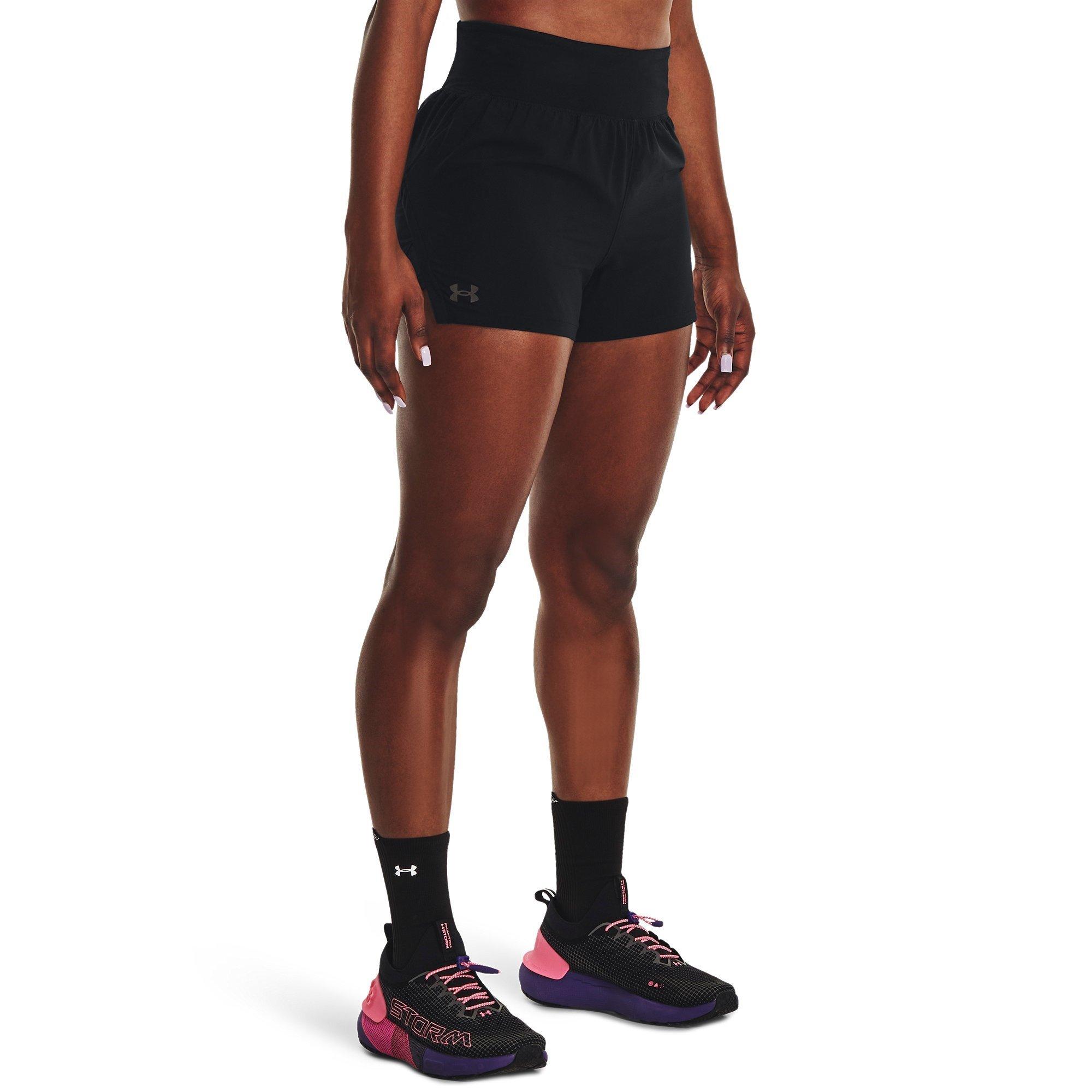 Black - Under Armour - Performance Running Shorts - 3