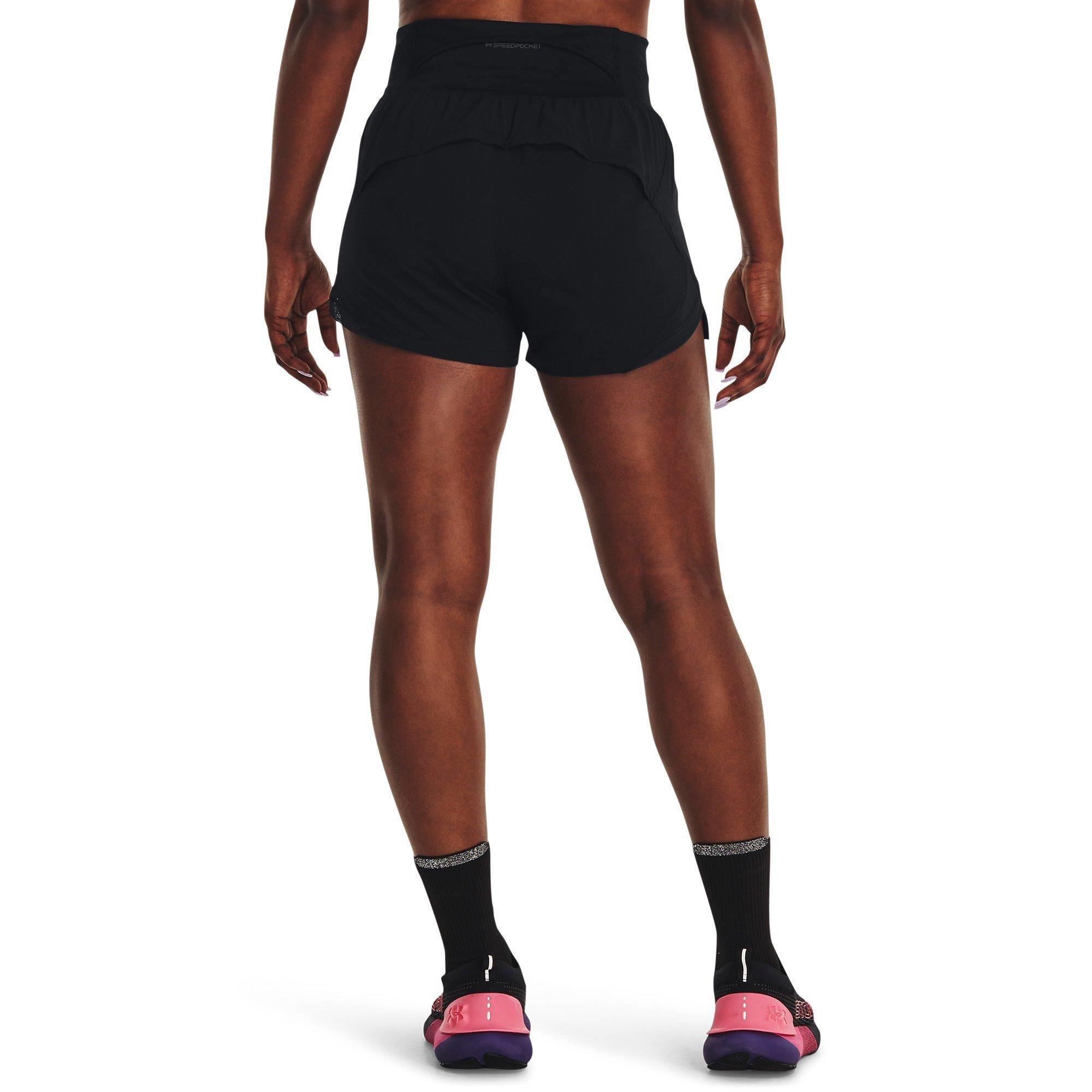 Black - Under Armour - Performance Running Shorts - 4