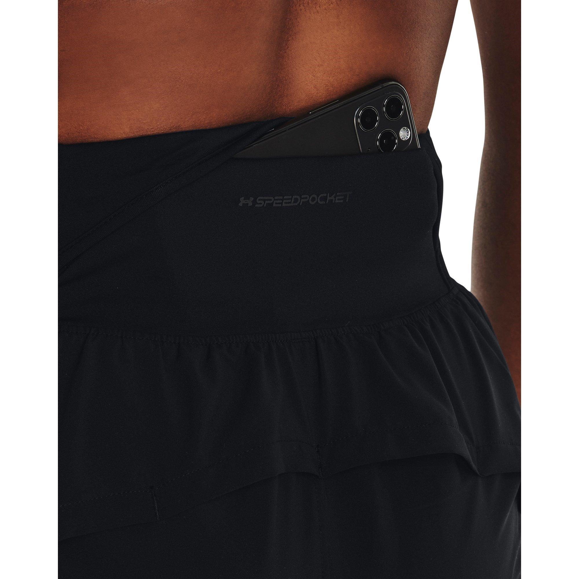Black - Under Armour - Performance Running Shorts - 8