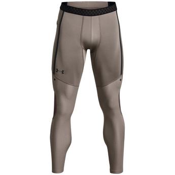 Under Armour Techfit 3-Stripes Training Long Tights Mens