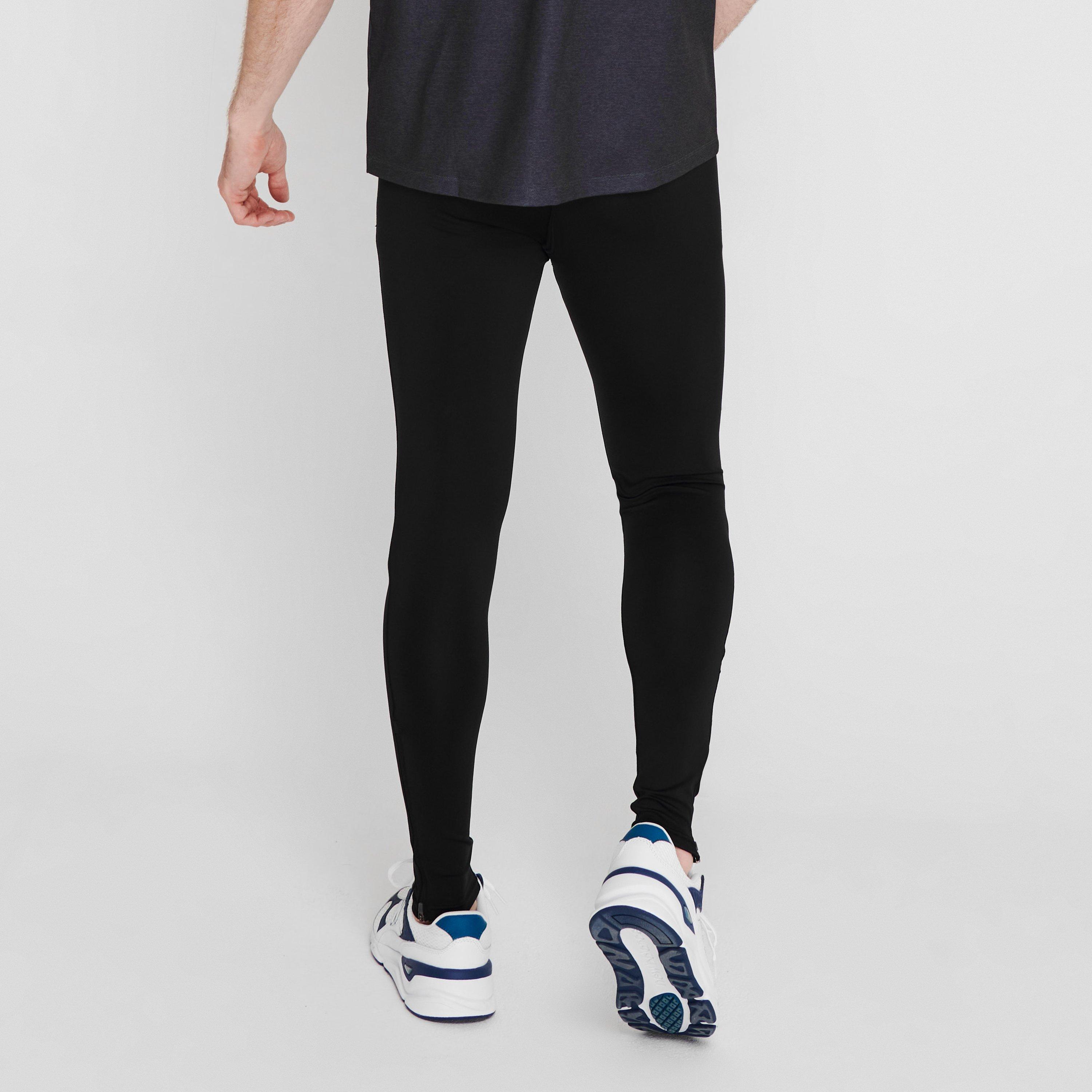 Crna - New Balance - Balance Running Tights - 4
