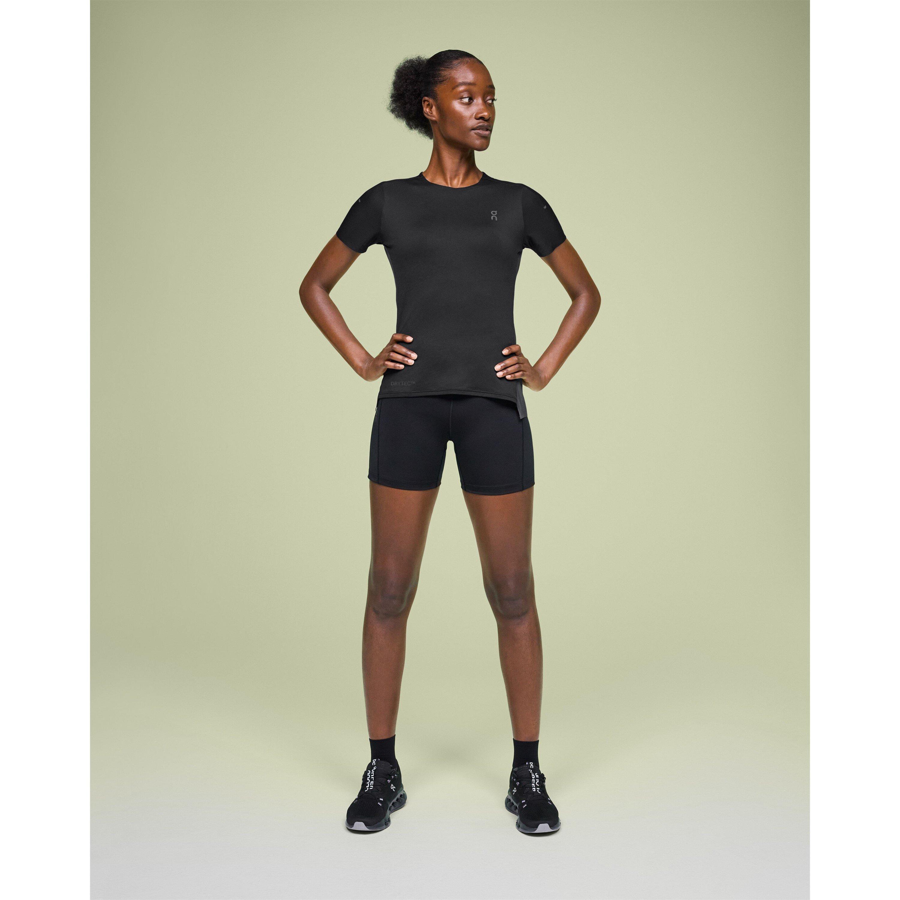 Schwarz - On - Women's Short-Sleeve Performance Running Top - 3