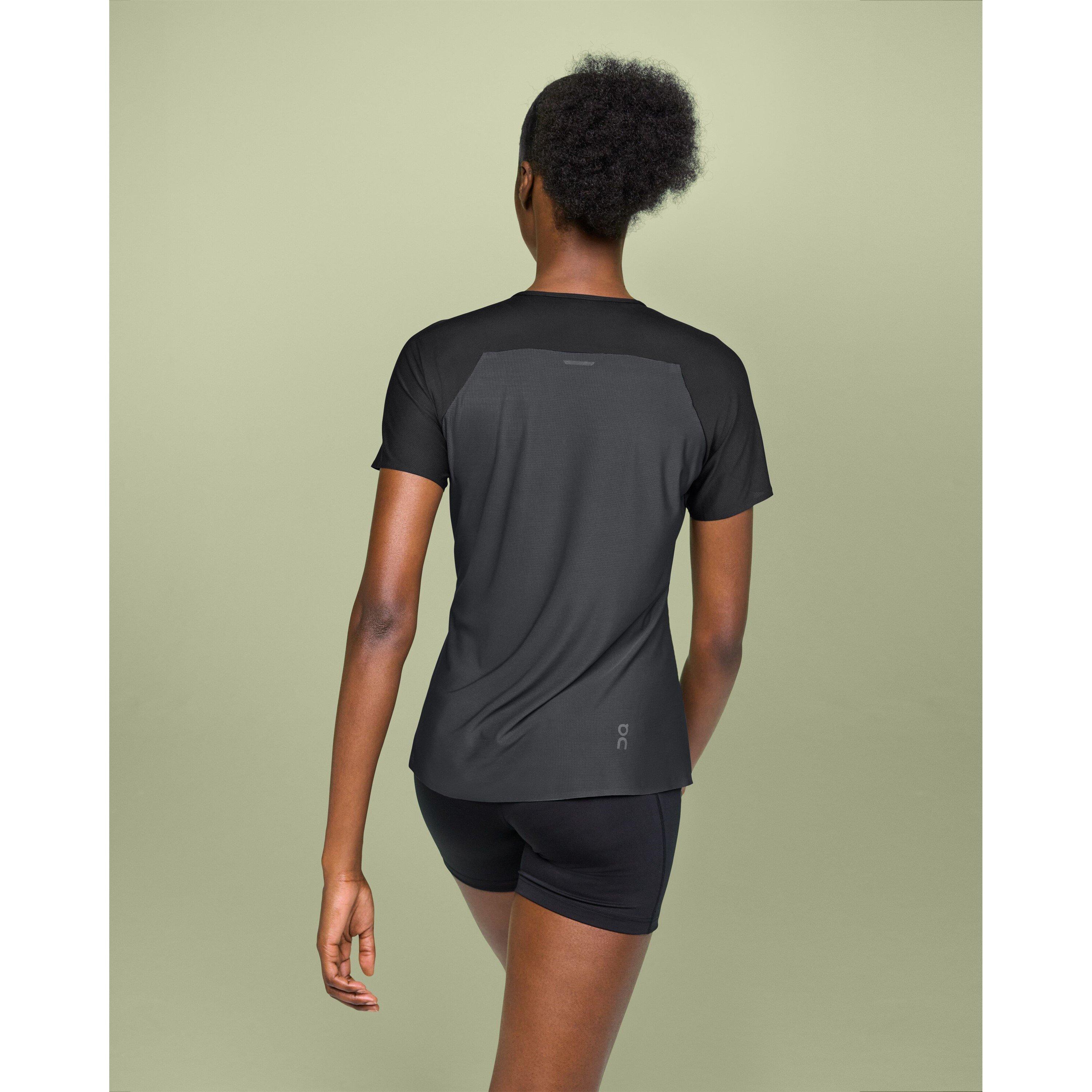 Schwarz - On - Women's Short-Sleeve Performance Running Top - 4