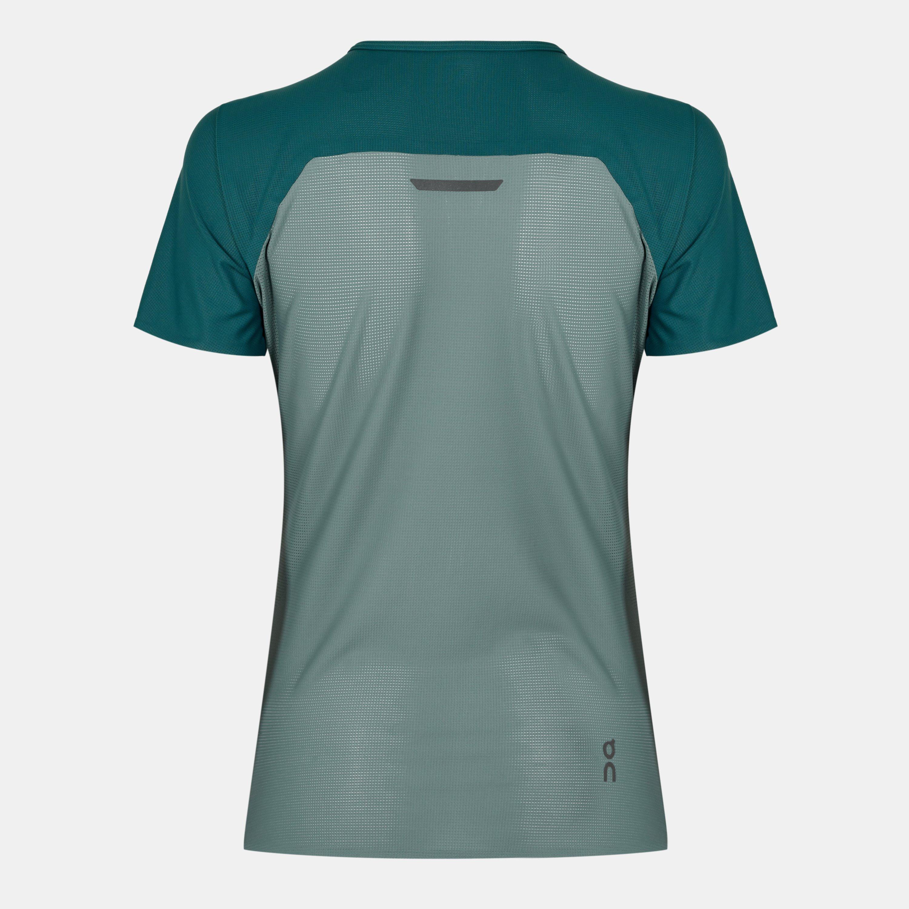Olive - On - Short-Sleeve Performance Running Top - 2