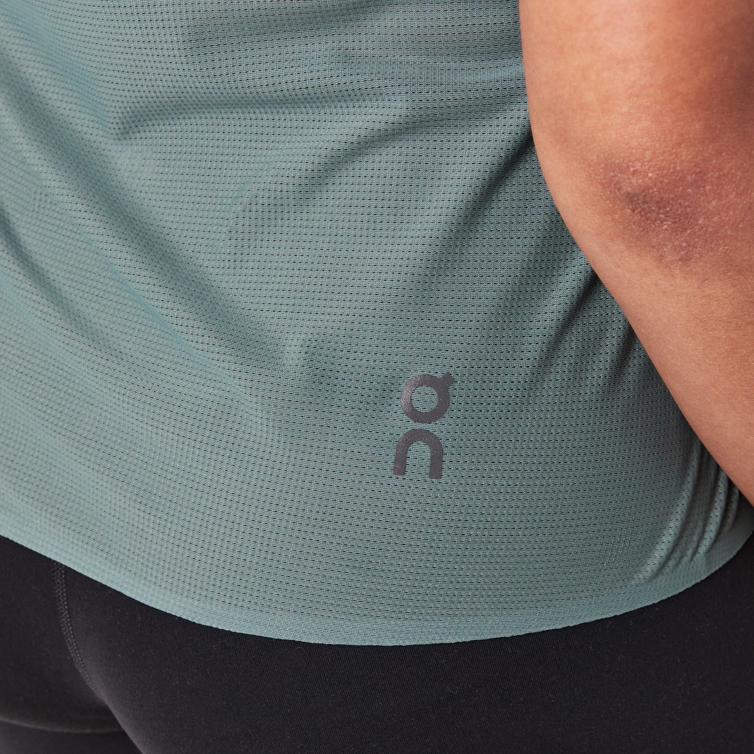 Olive - On - Short-Sleeve Performance Running Top - 5