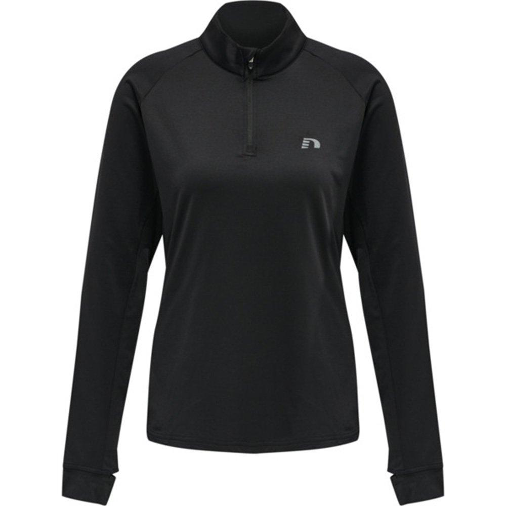 Newline Women's Core Long-Sleeve Performance Running Top - Black - 14 (L)