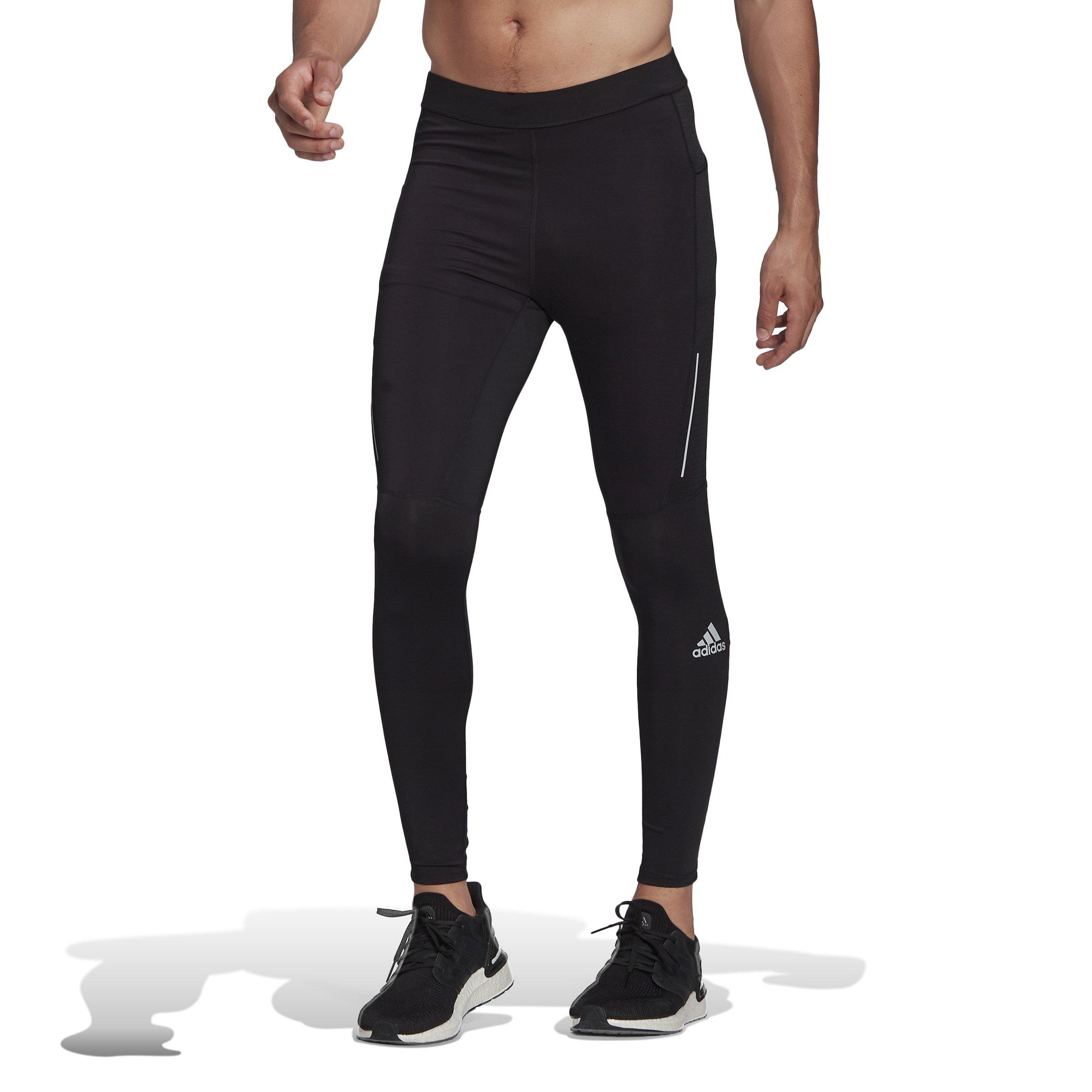 Black - adidas - Own The Run Long Tights Mens - 2