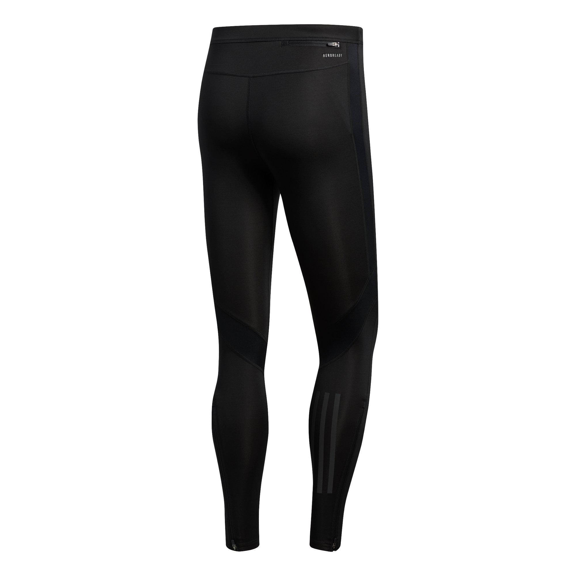 Black - adidas - Own The Run Long Tights Mens - 7