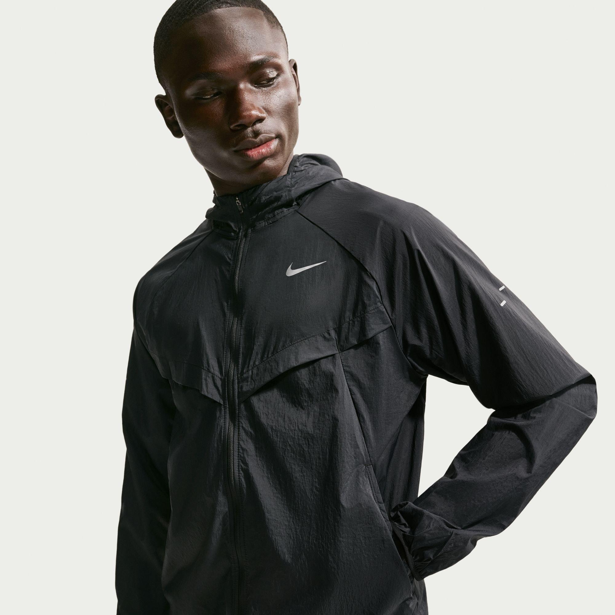 Nike Stride Jacket - Black/Silv - M