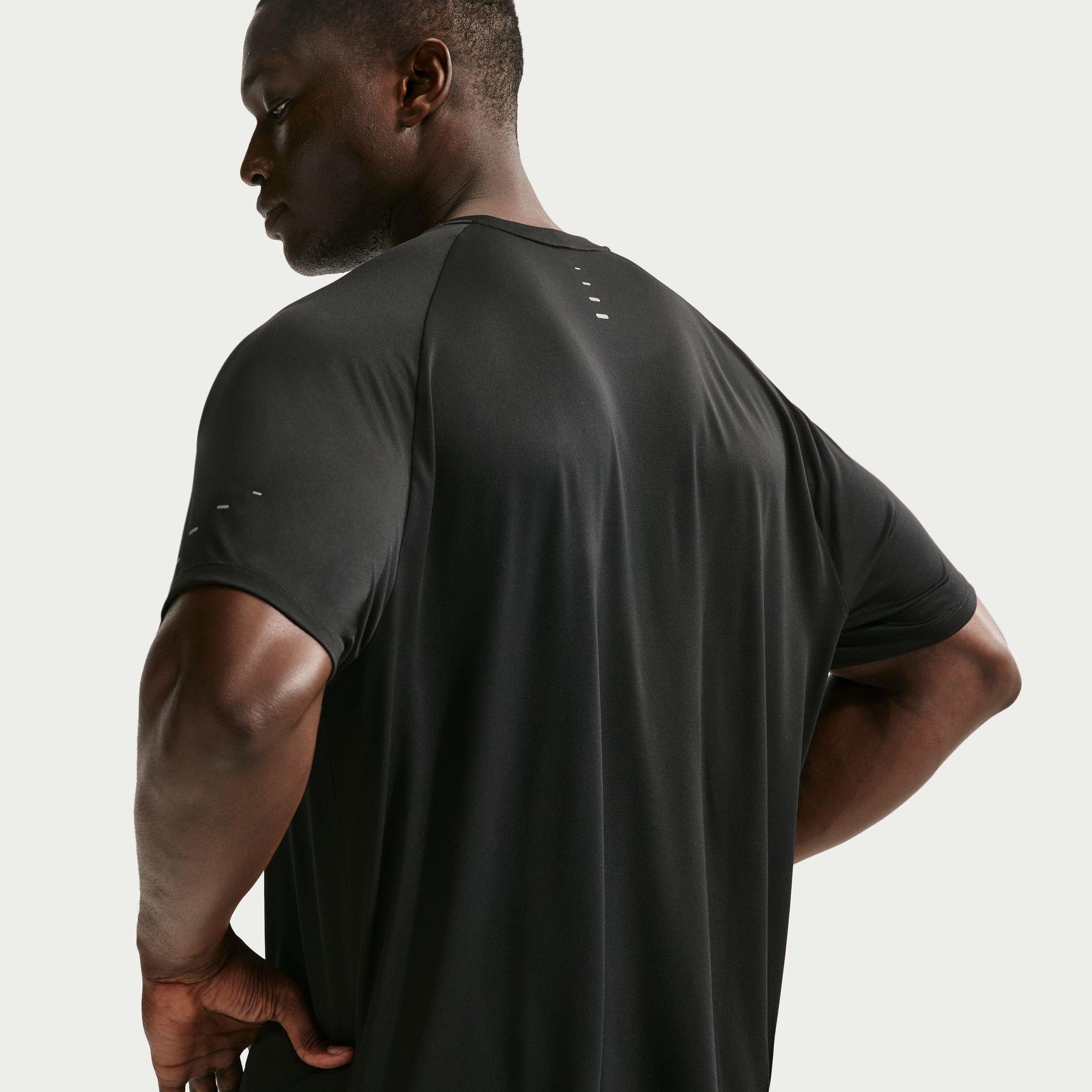 Black - Nike - Nike Stride Short Sleeve Performance T-Shirt - 11