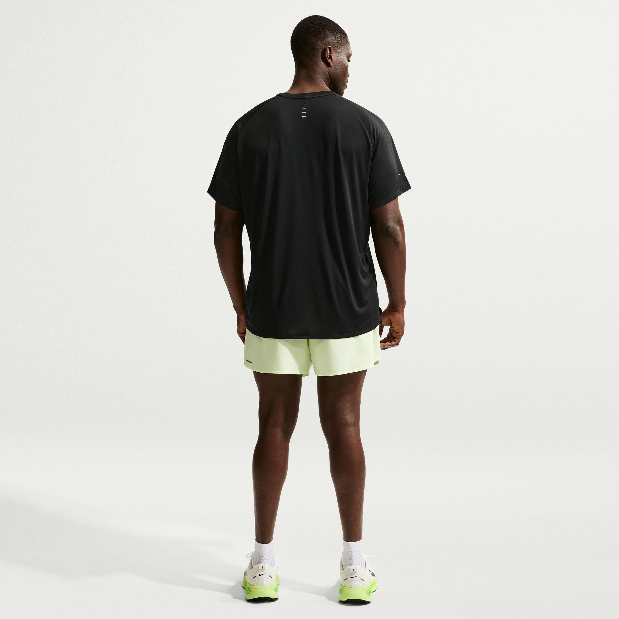 Black - Nike - Nike Stride Short Sleeve Performance T-Shirt - 14