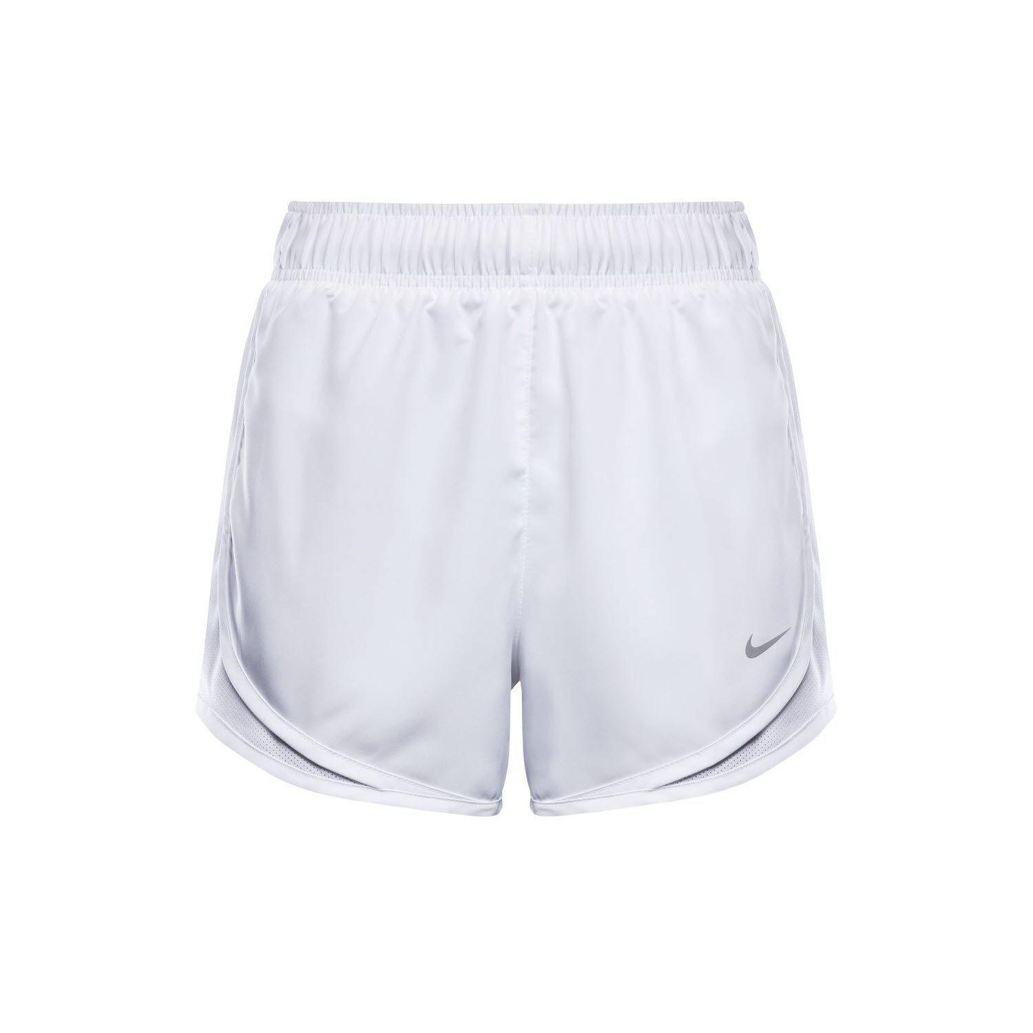 Nike Women's Tempo Dri-Fit Mid-Rise Brief-Lined Running Shorts - White - 16 (XL)