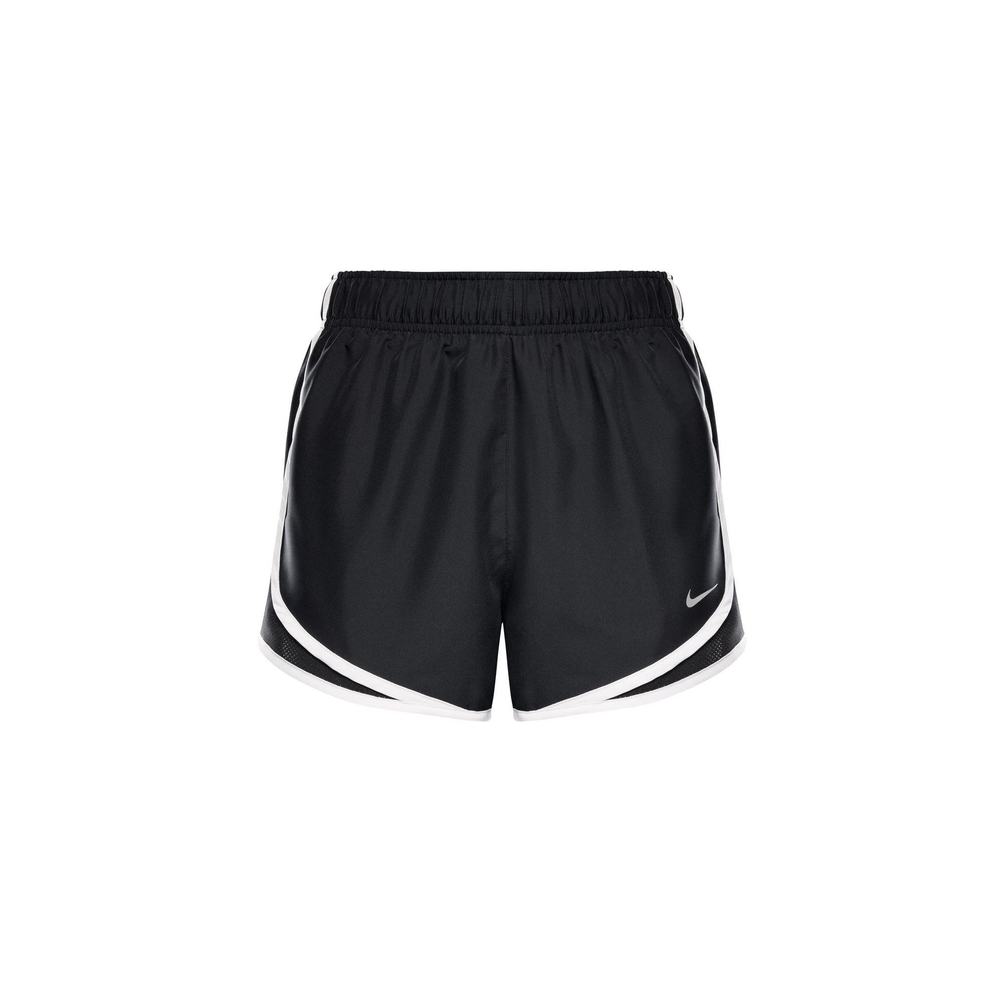 Black - Nike - Tempo Women's Dri-FIT Mid-Rise Brief-Lined Running Shorts - 1