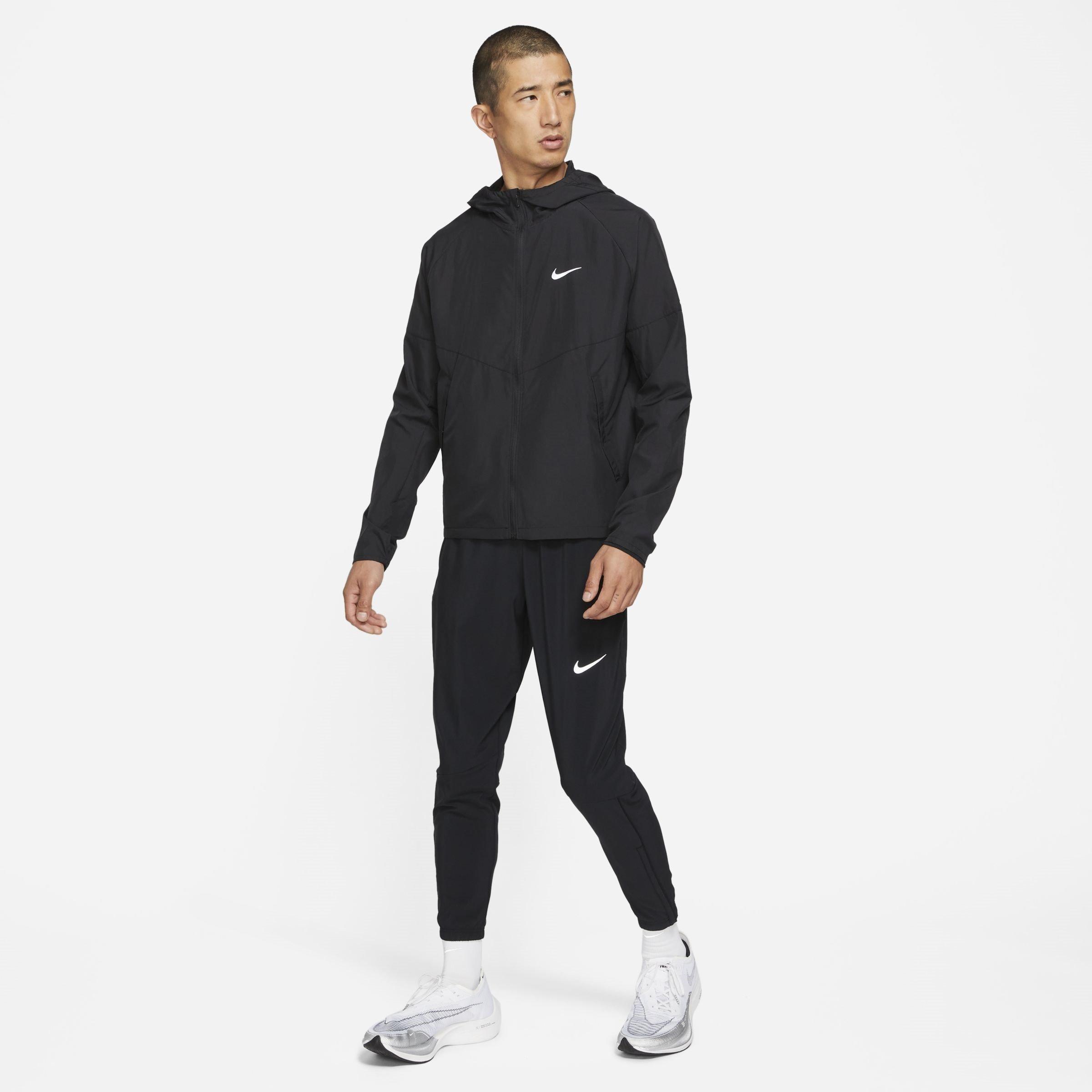 Black/Ref.Silv - Nike - Repel Miler Mens Running Jacket - 7