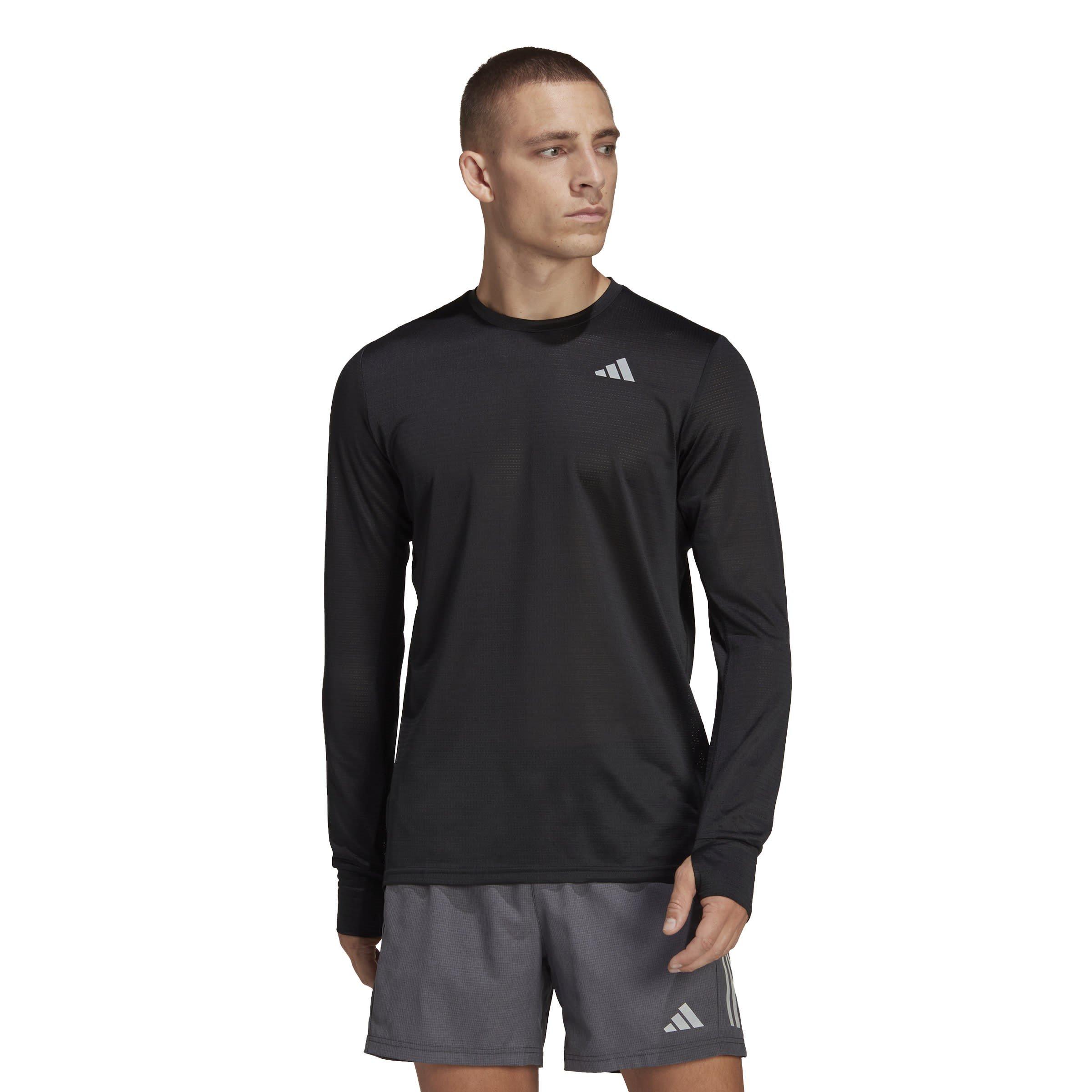 Schwarz - adidas - Own The Run Long-Sleeve Top Adults - 2