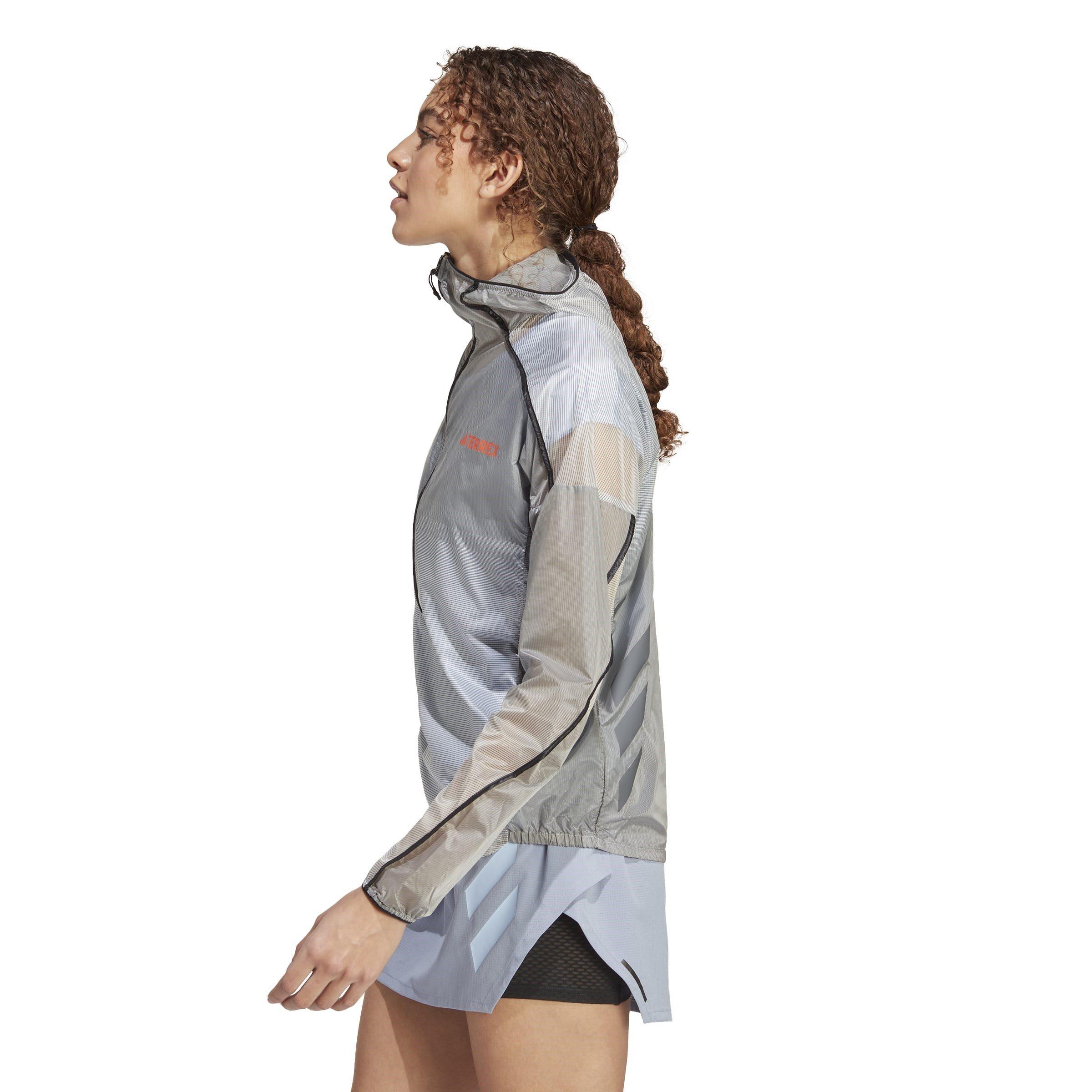 Ungefärbt - adidas - Terrex Agravic Windweave Pro Trail Running Windbreaker Womens - 5
