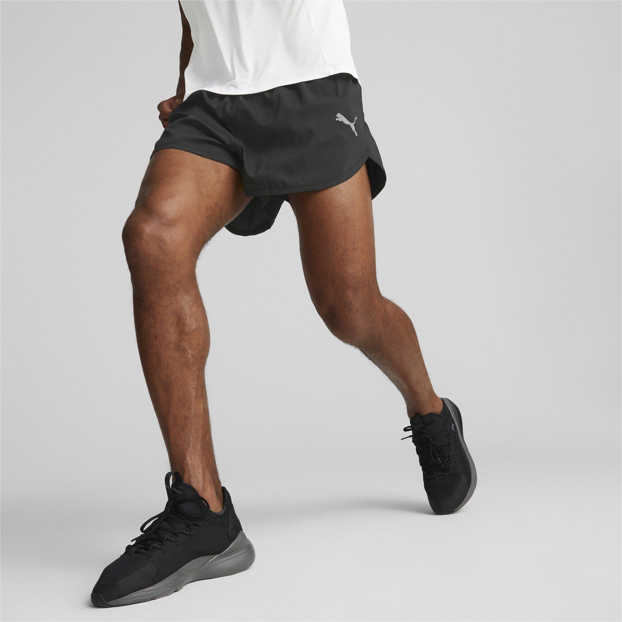 Puma Black - Puma - PUMA Run Favourite Split Mens Running Shorts - 3