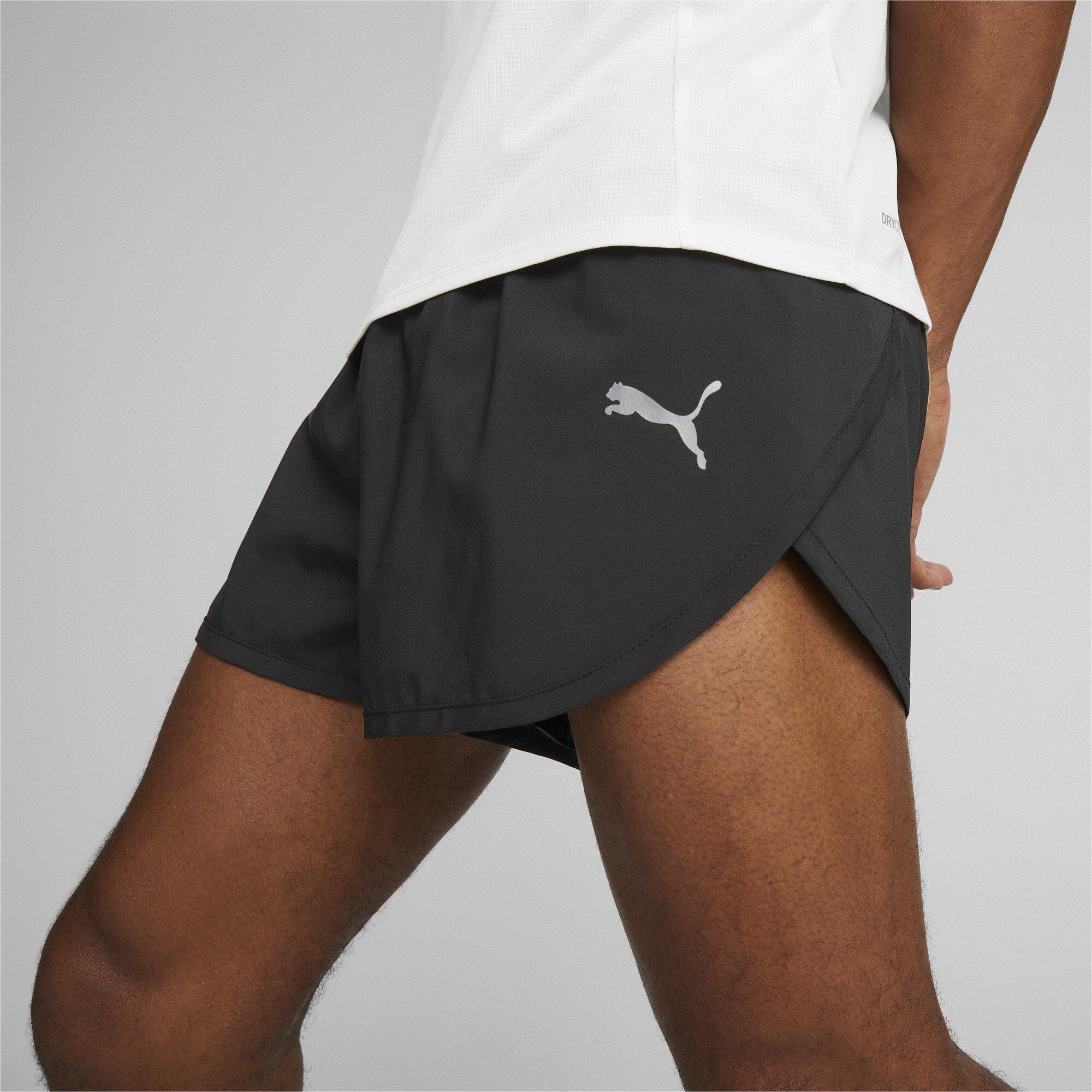Puma Black - Puma - PUMA Run Favourite Split Mens Running Shorts - 4